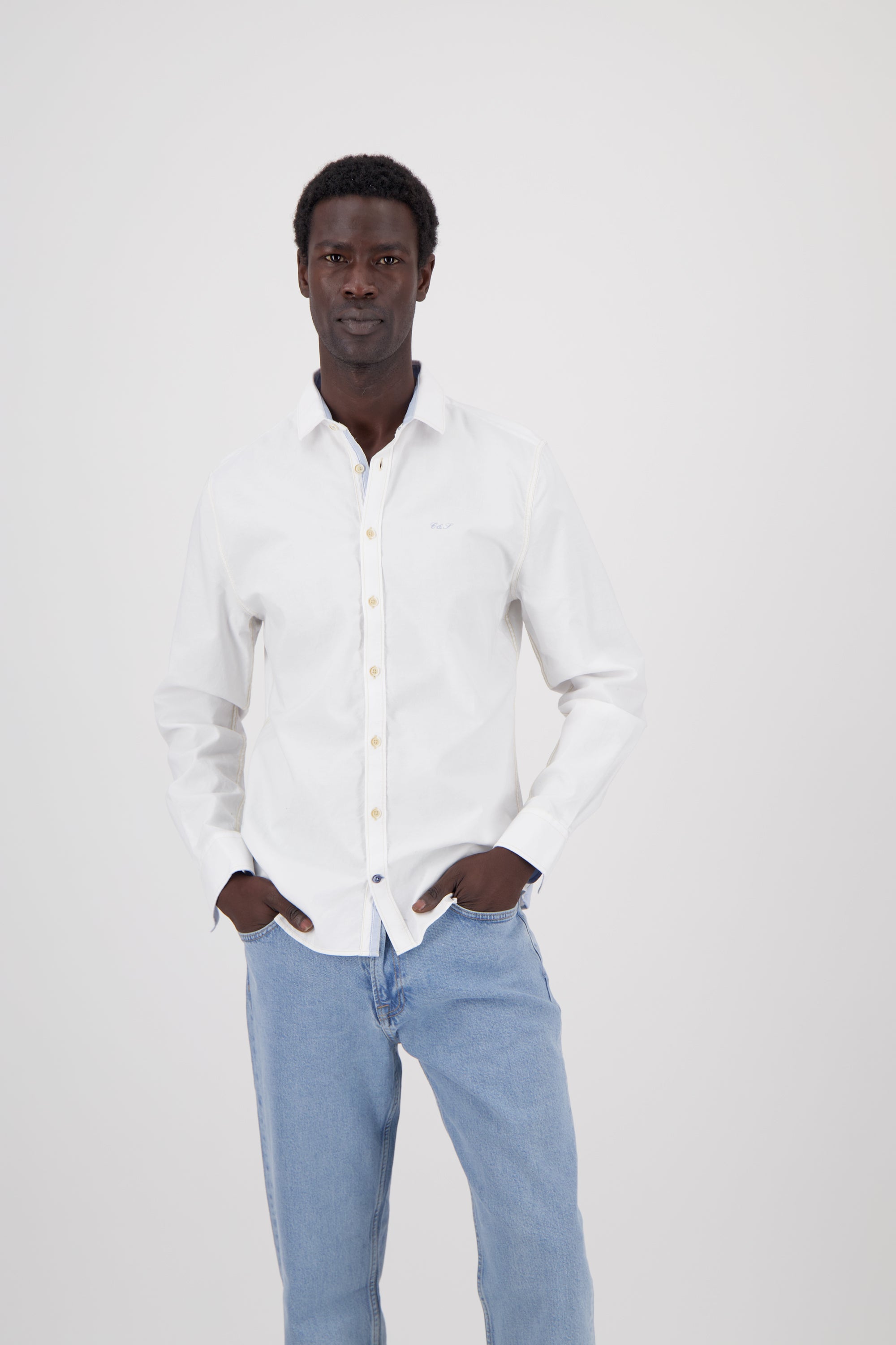 Shirt Basic Oxford - White