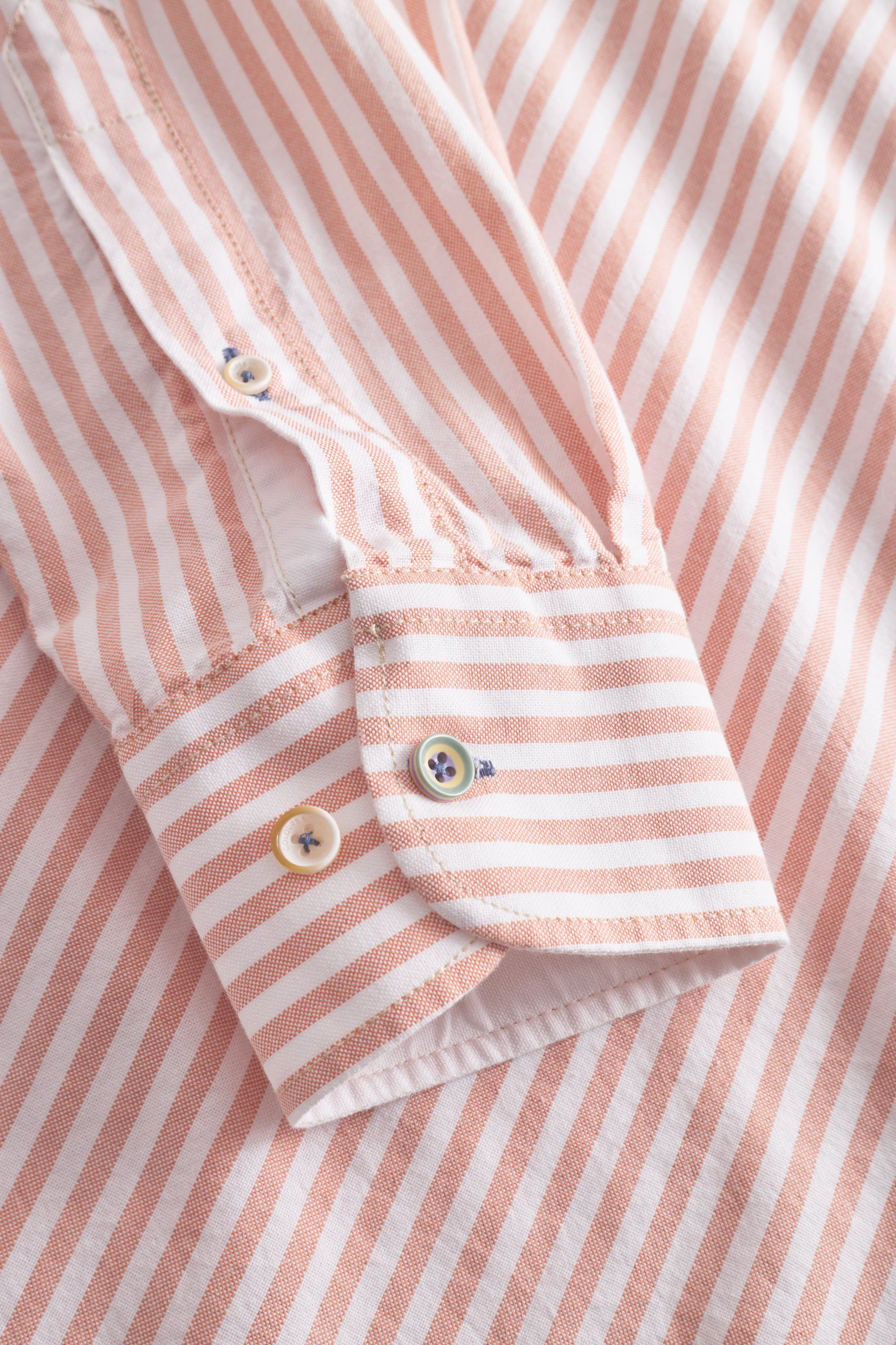 Shirt Oxford Stripes - Salmon Stripes