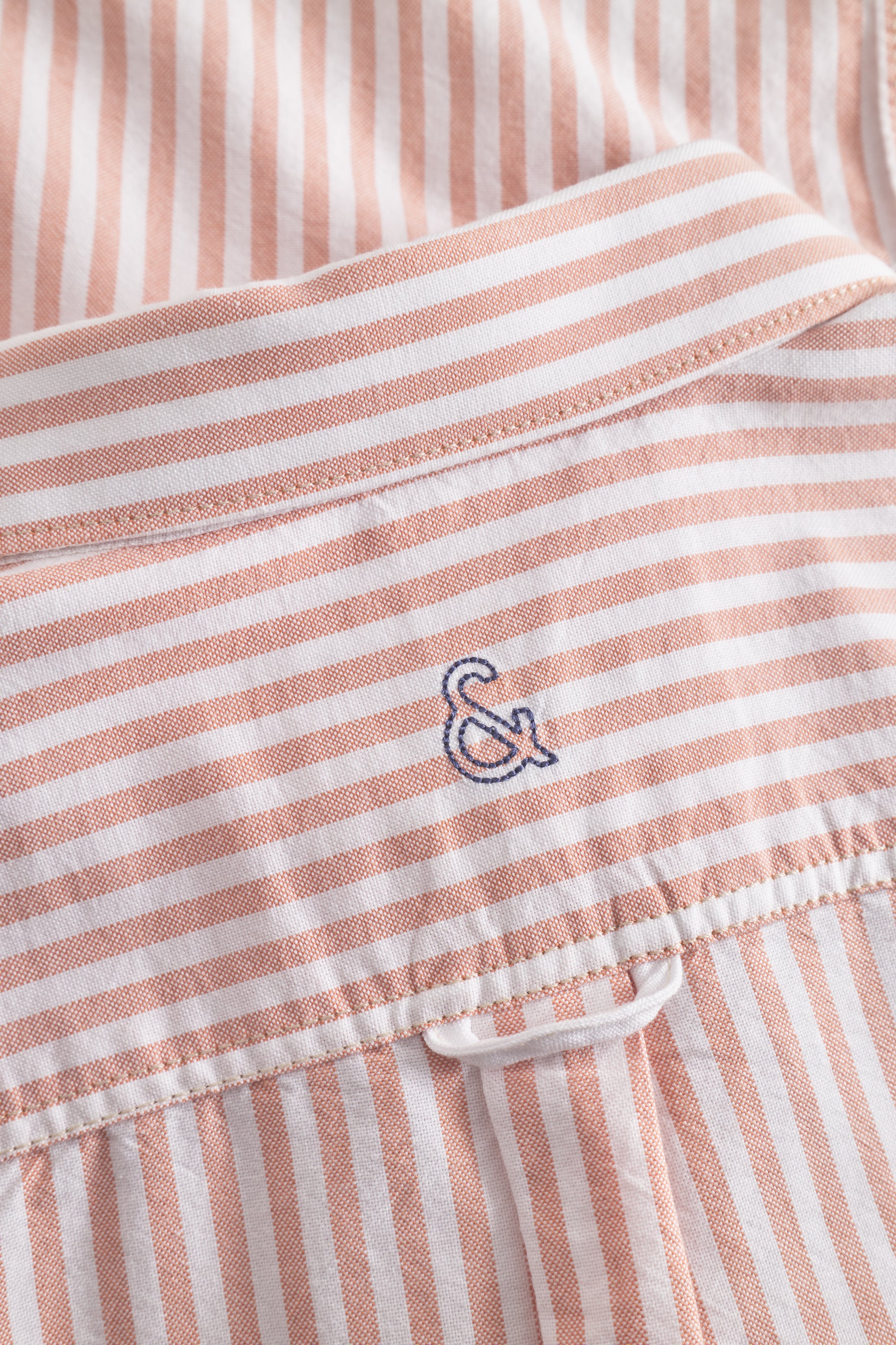 Shirt Oxford Stripes - Salmon Stripes