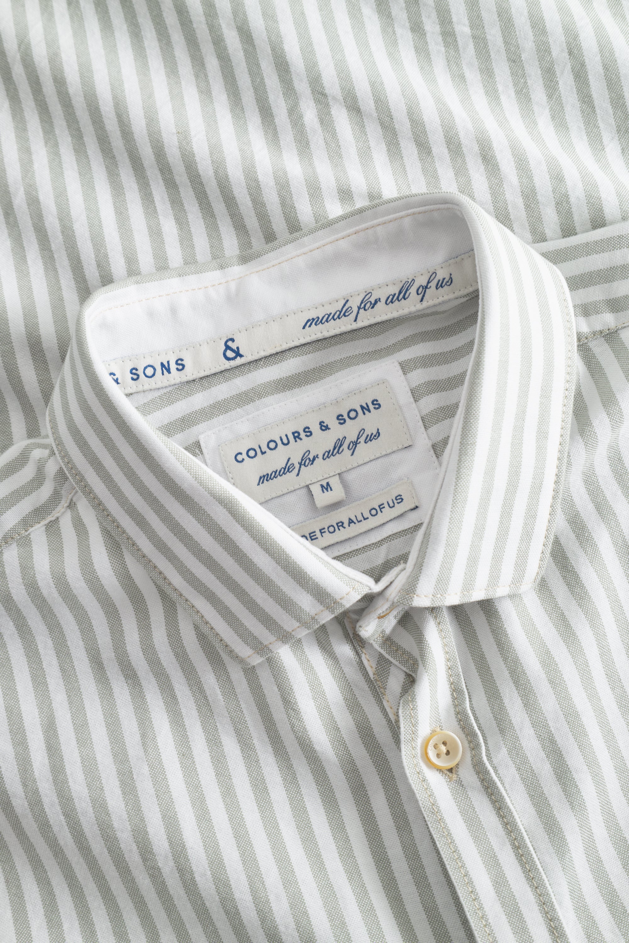 Shirt Oxford Stripes - Matcha Stripes