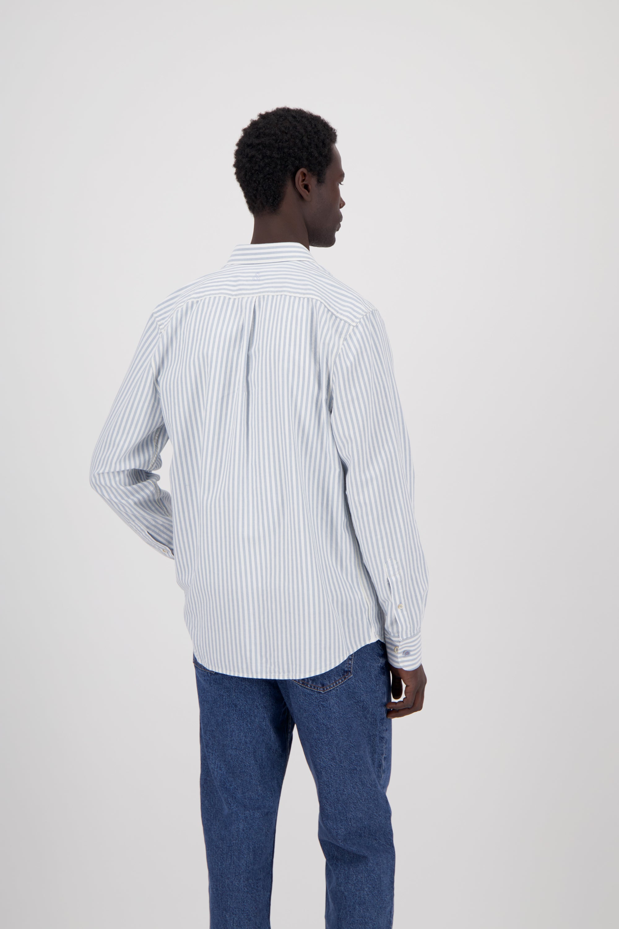 Shirt Oxford Stripes - Sky Stripes