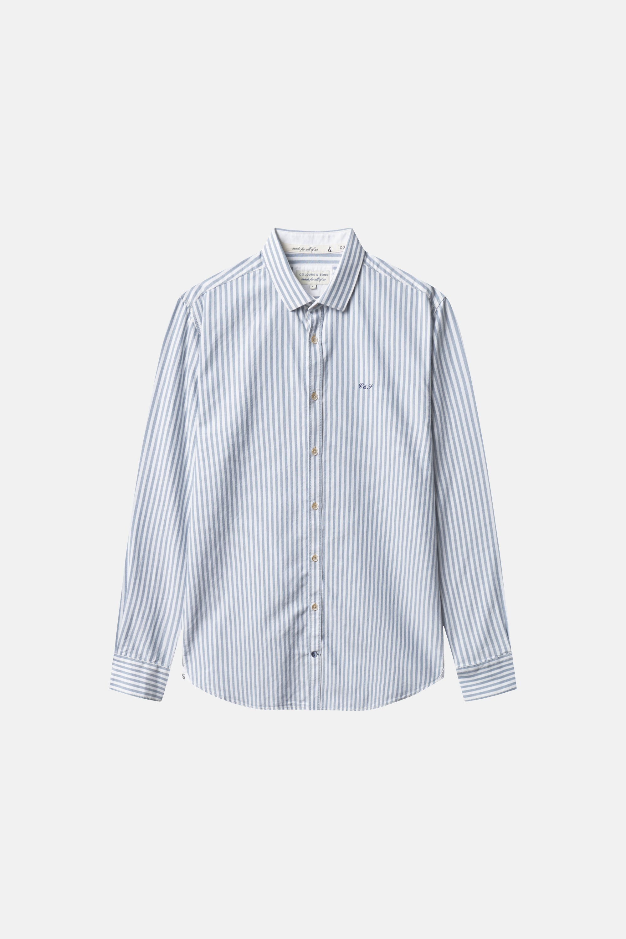 Shirt Oxford Stripes - Sky Stripes