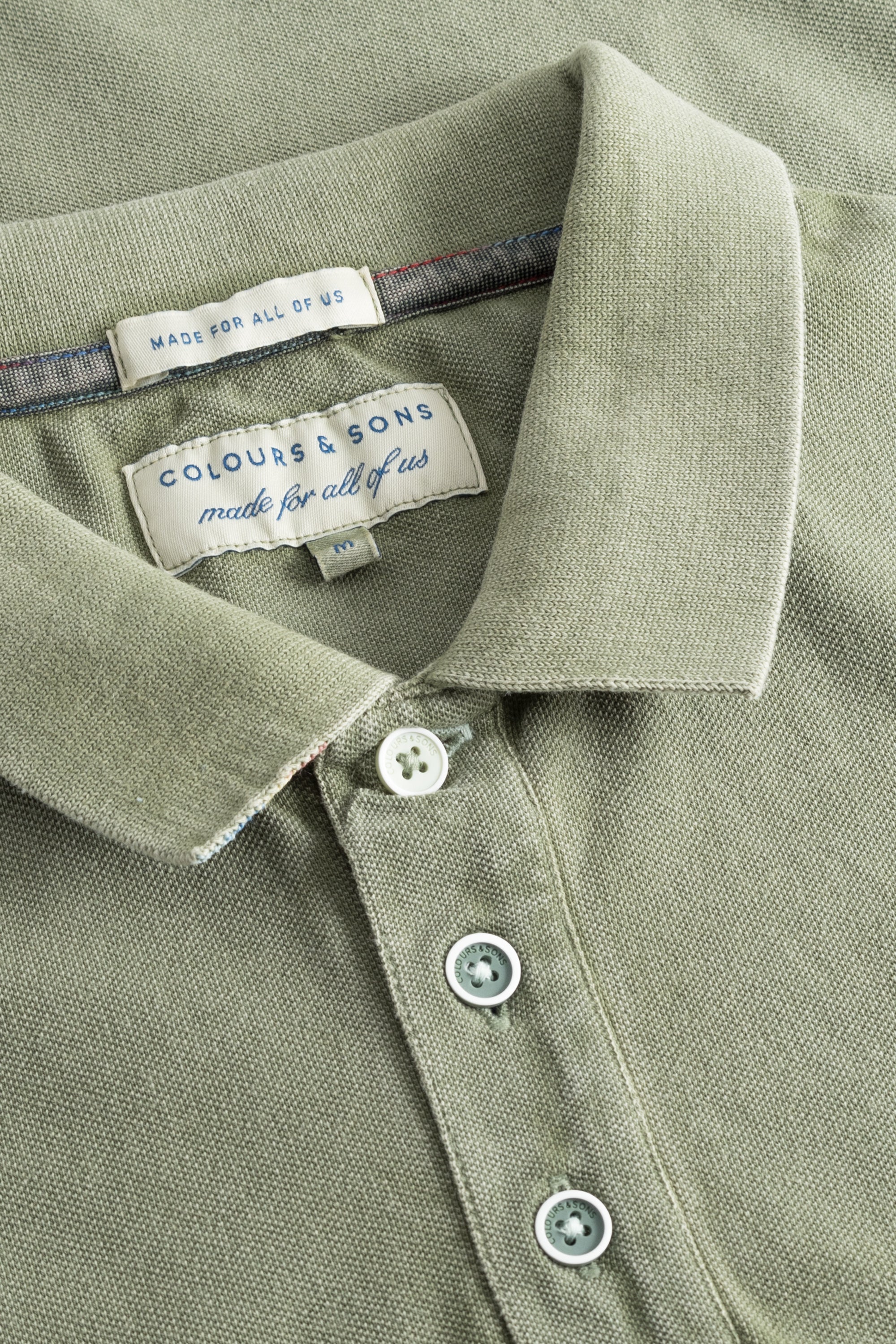 Basic Polo Washed - Wasabi