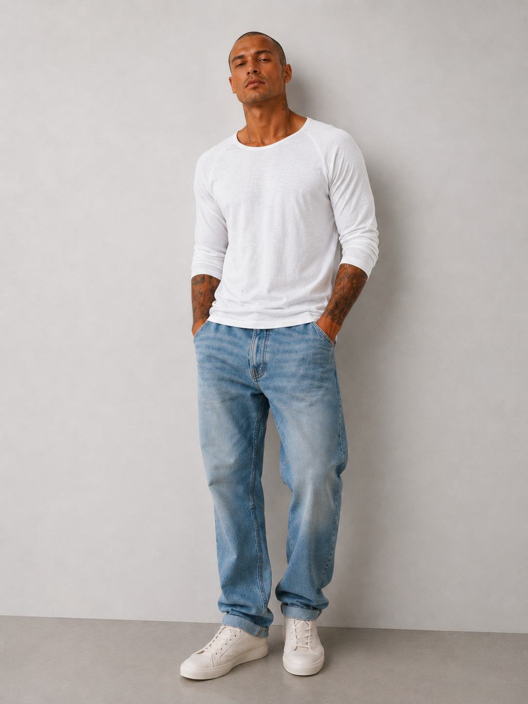 Longsleeve Slub - White