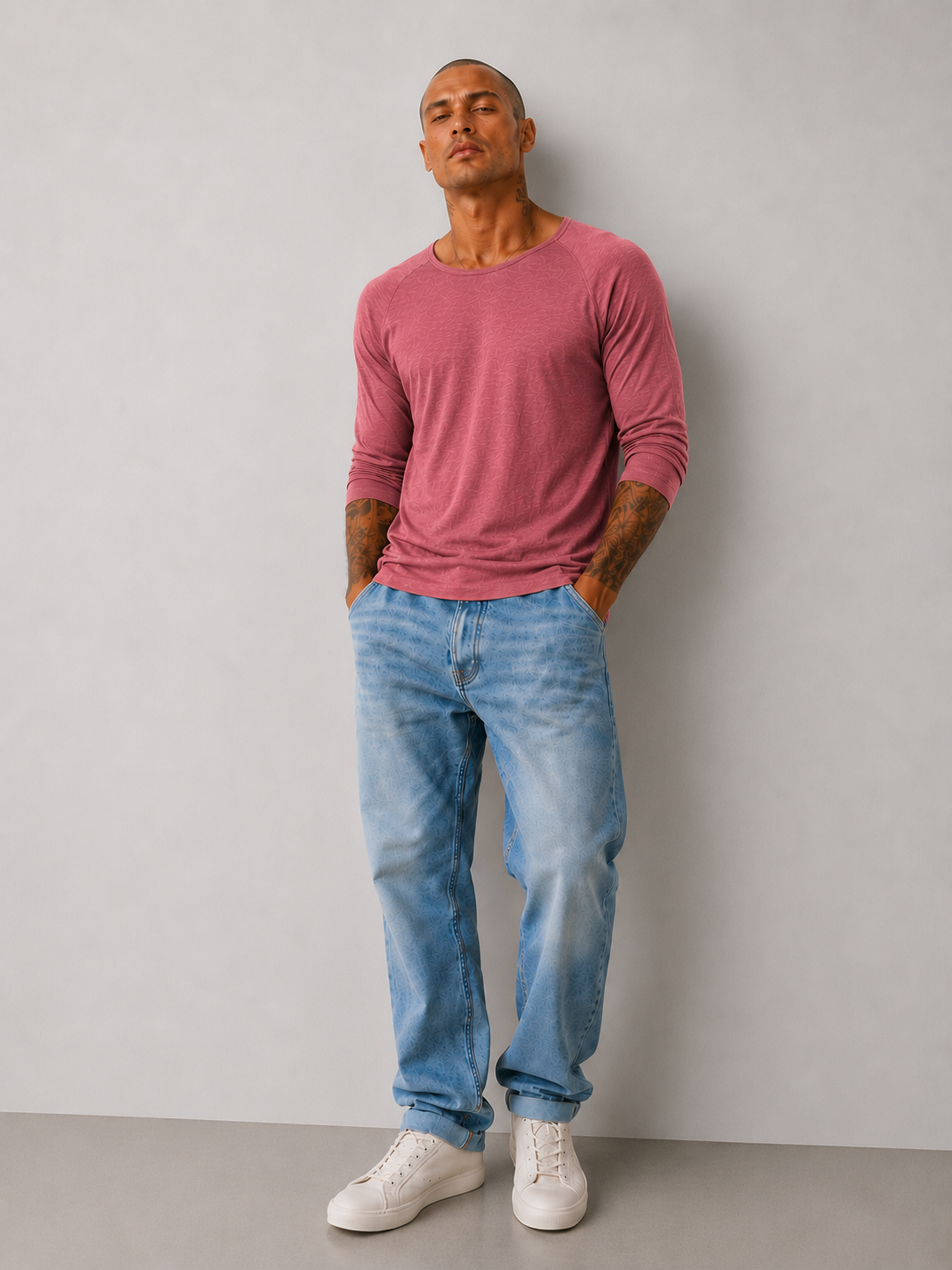 Longsleeve Slub - Mauve