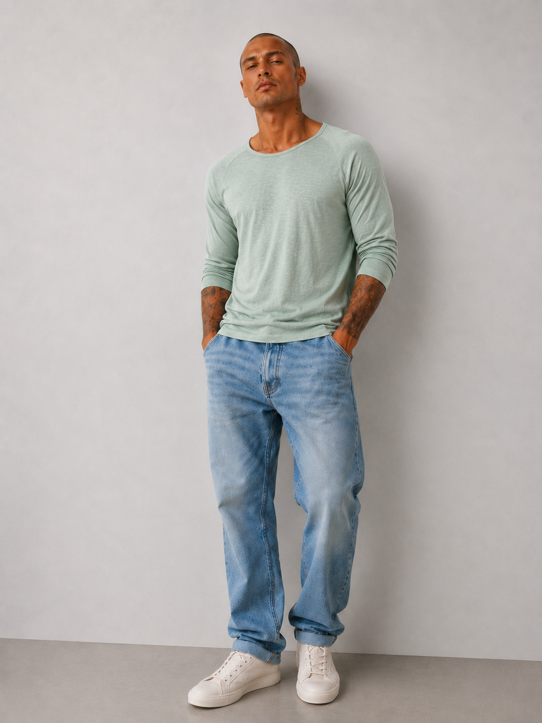 Longsleeve Slub - Lime