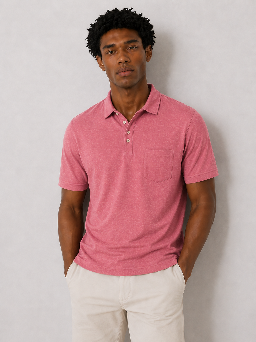 Polo - Slub - Mauve