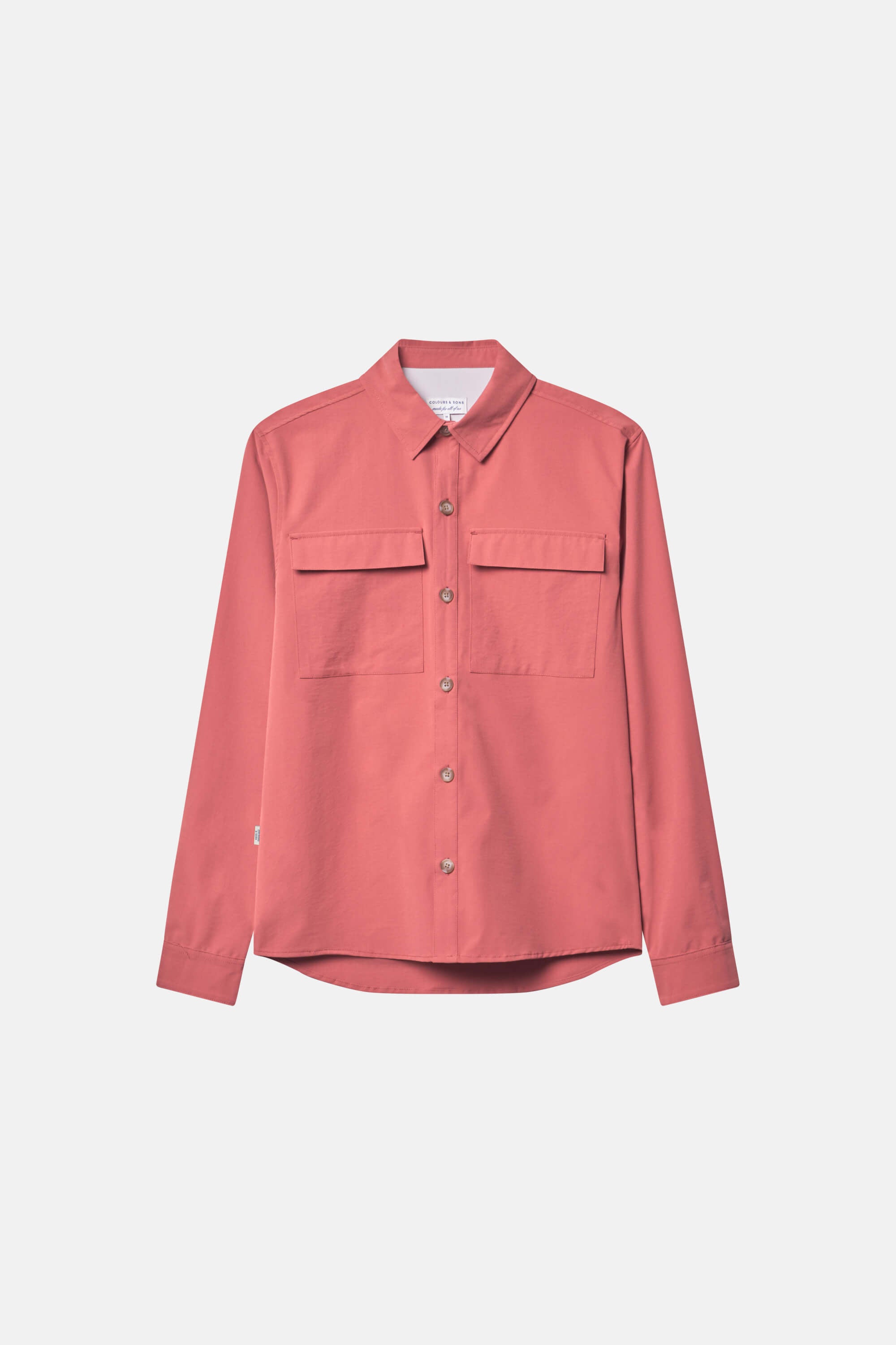 Overshirt-Pocket - Clay