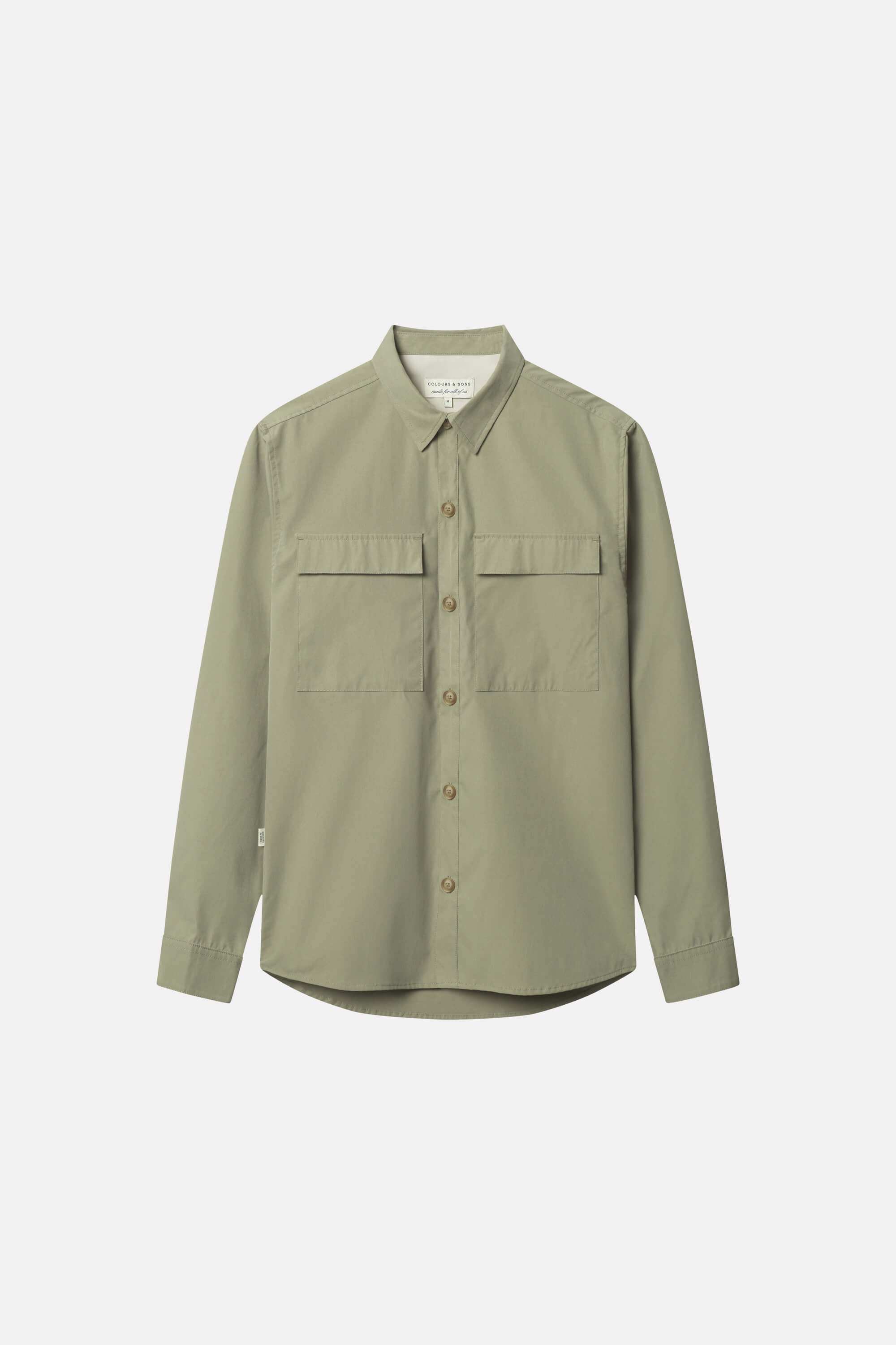 Overshirt-Pocket - Matcha