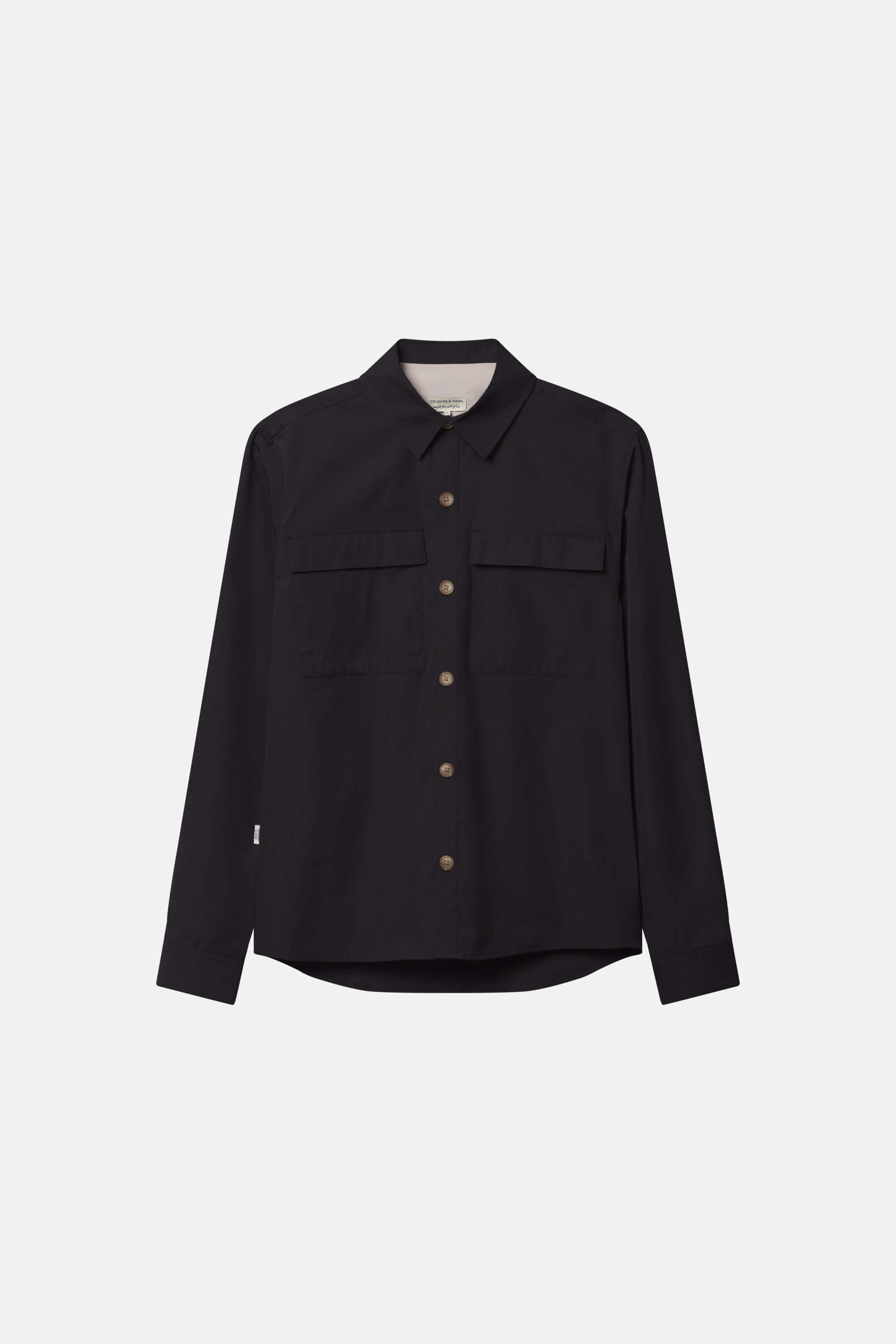 Overshirt-Pocket - Black