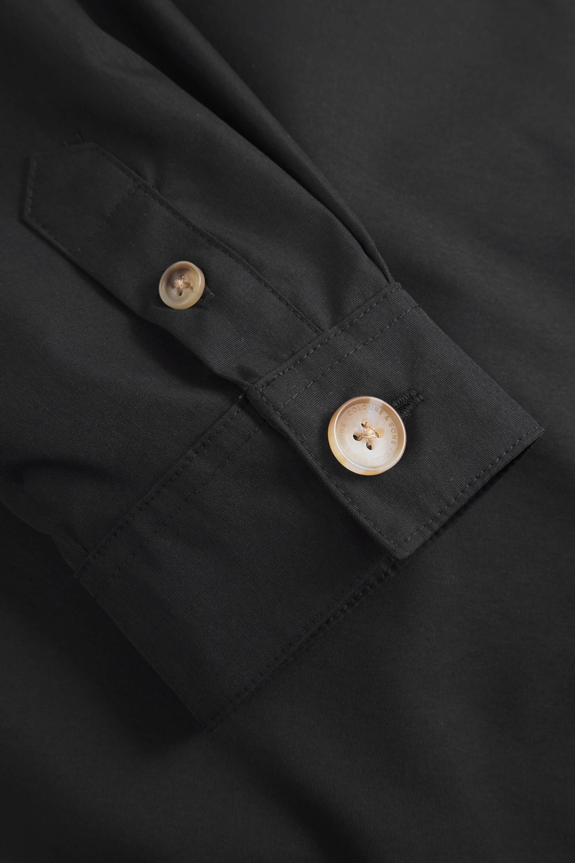 Overshirt-Pocket - Black