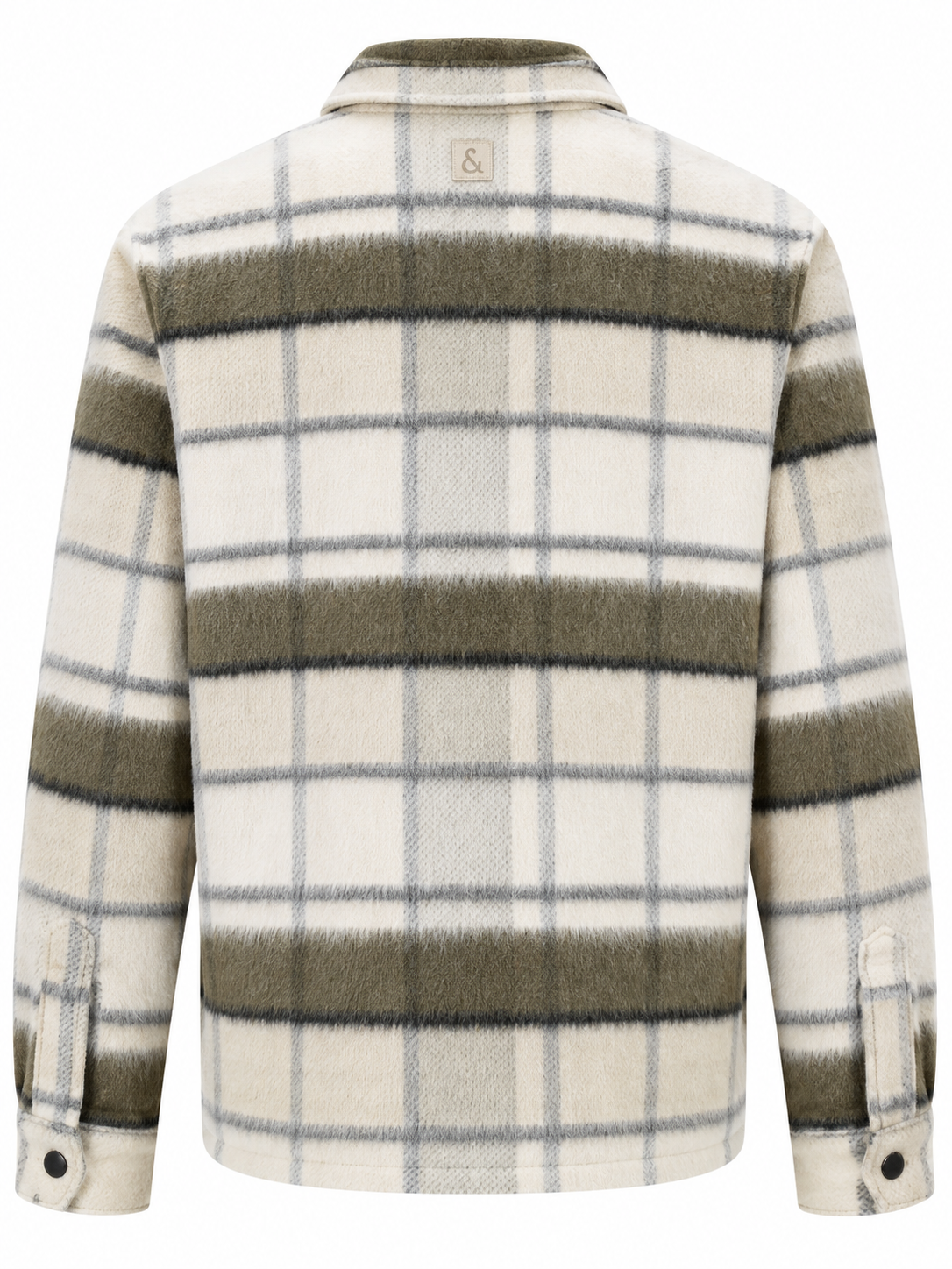 Worker Jacket - Zipped Hunter Check