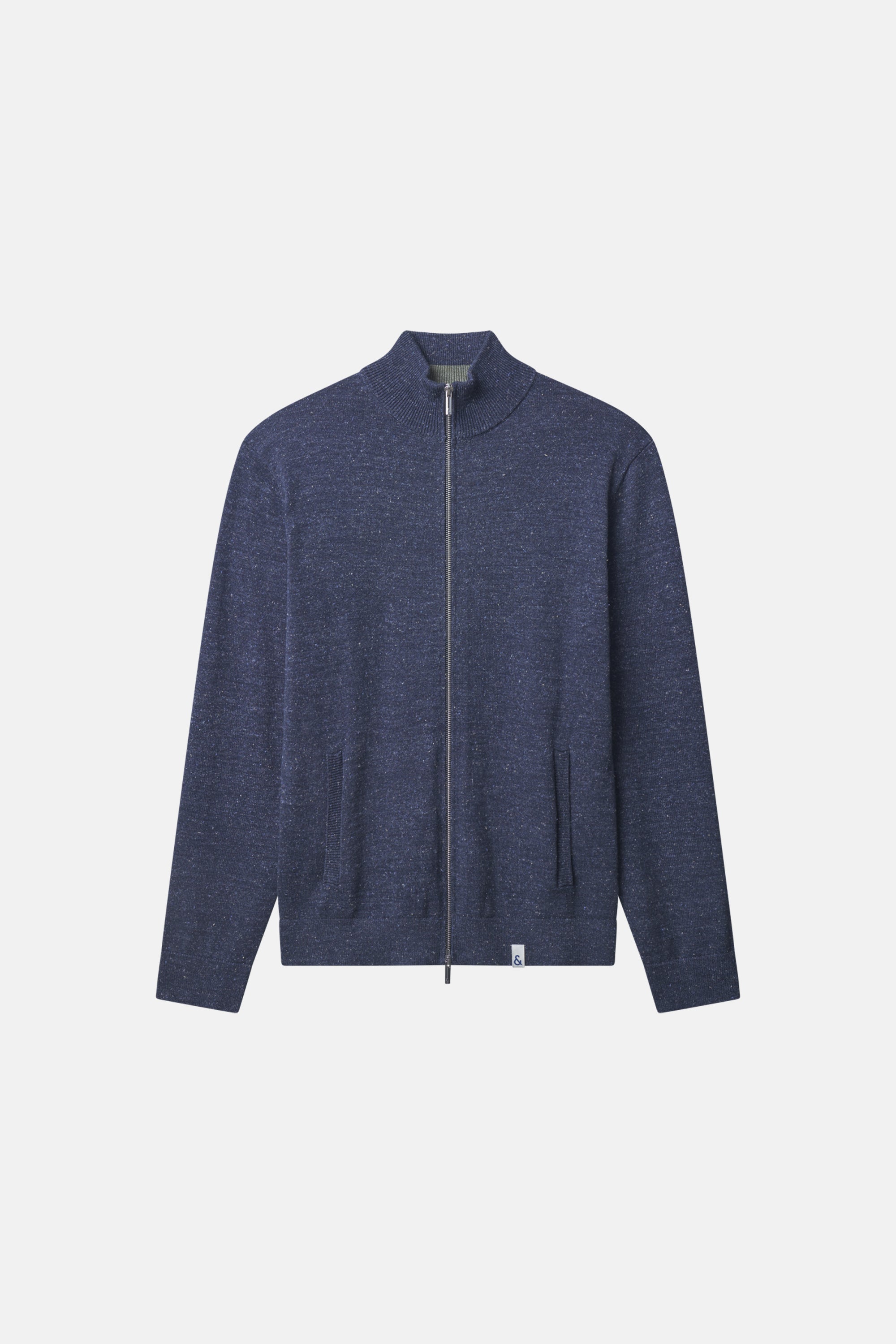 Cardigan Silk-Blend - Navy