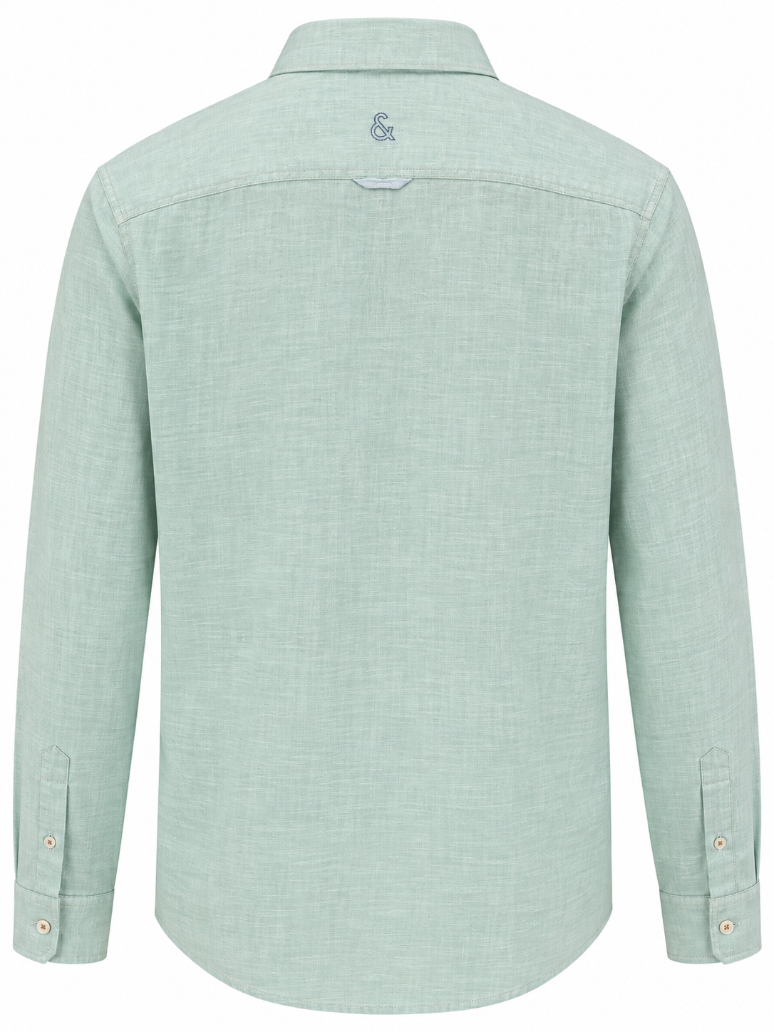 Basic Leinen Hemd - Mist