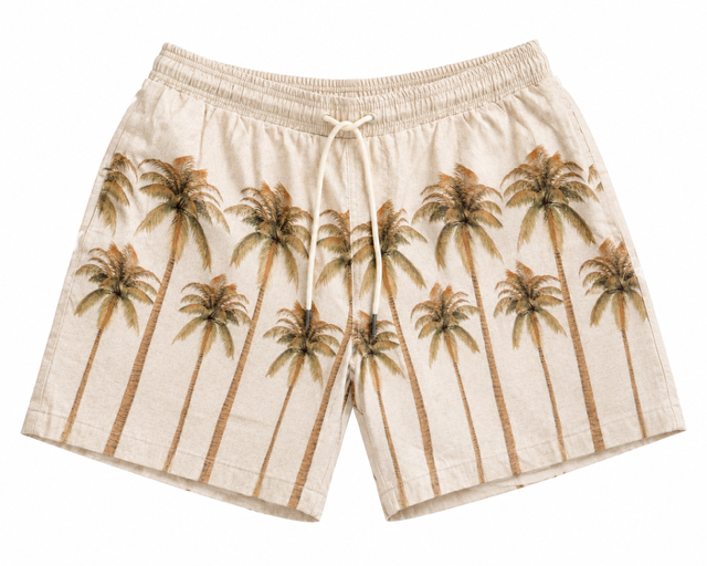 Badehose - Palmen