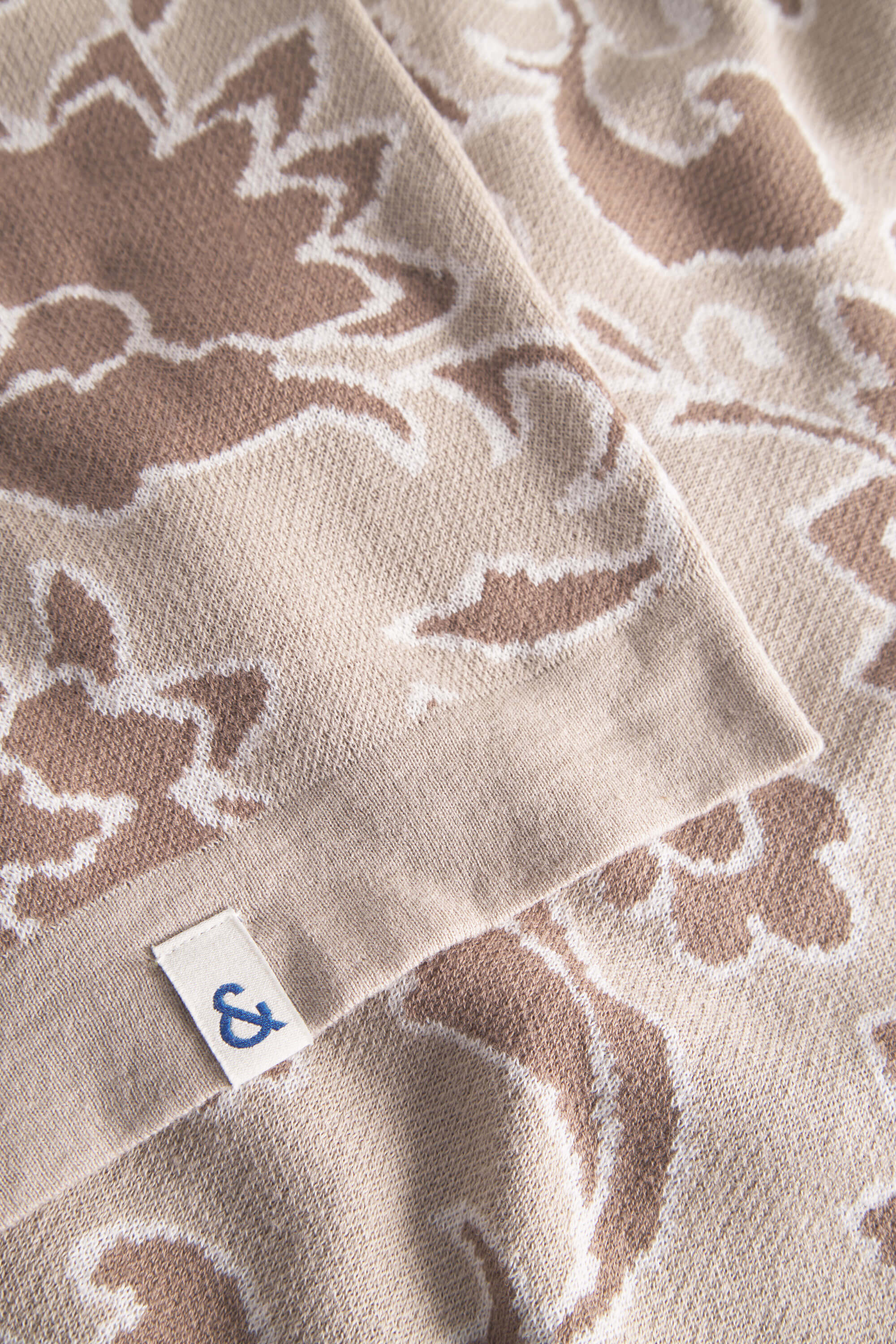 Strickhemd, beige, 100% Baumwolle von Colours und Sons