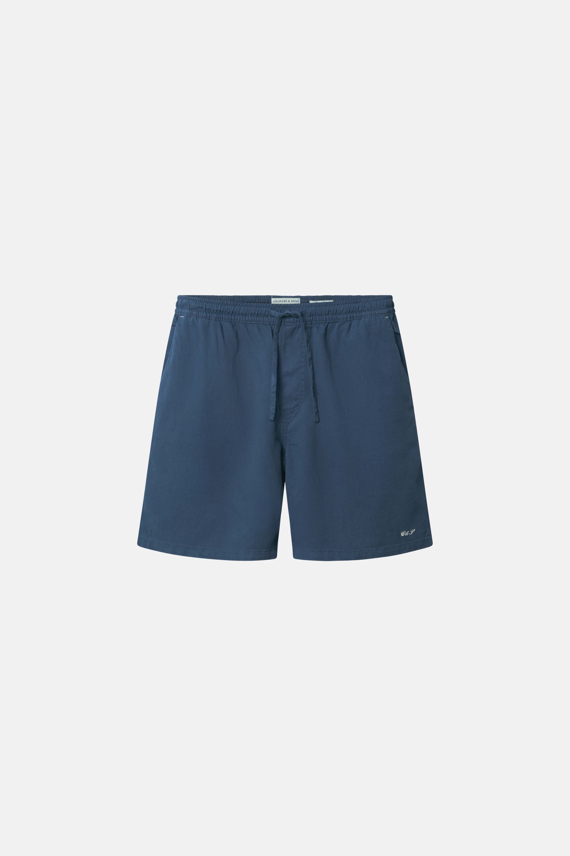 Basic Shorts Leinen Blend - Navy
