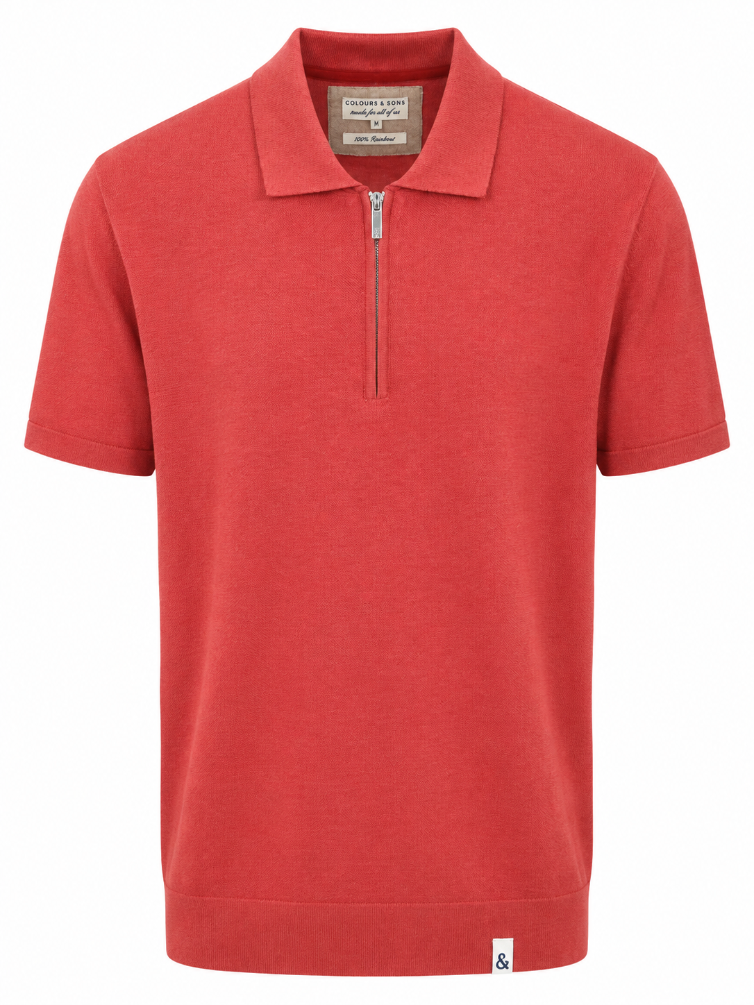 Polo Zip - Clay