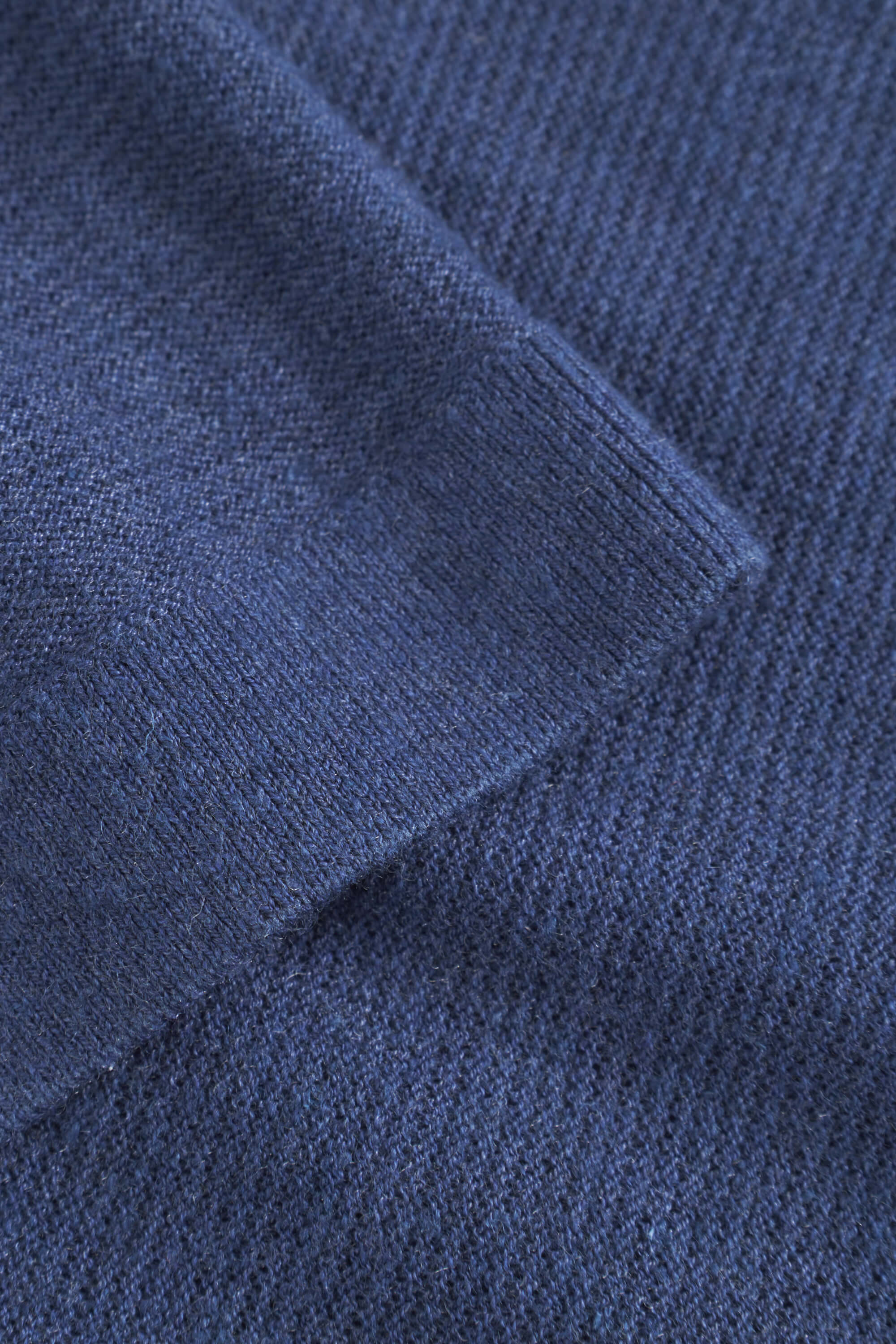 Polo Leinen Blend - Navy