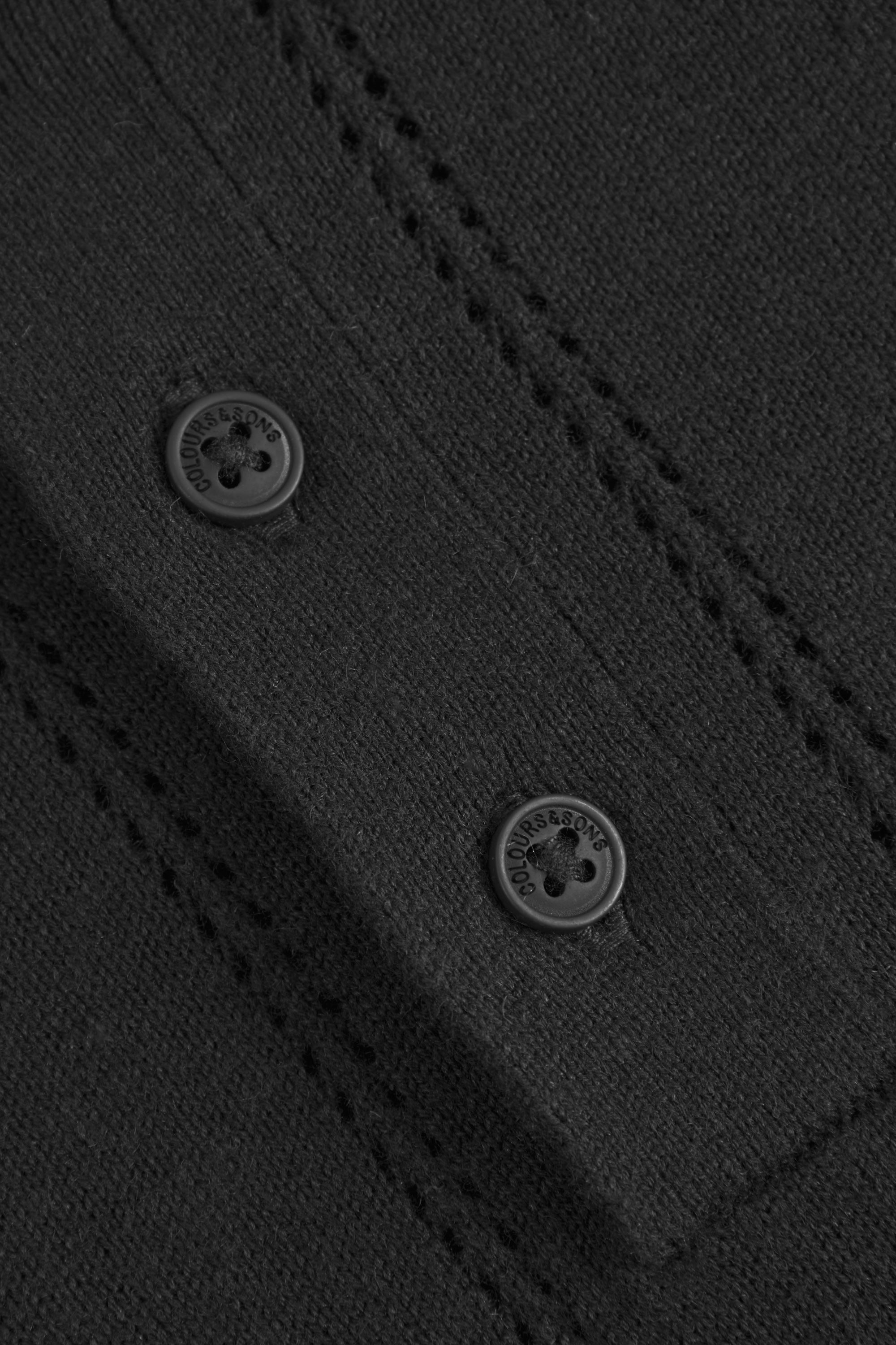 Strick Polo - Black