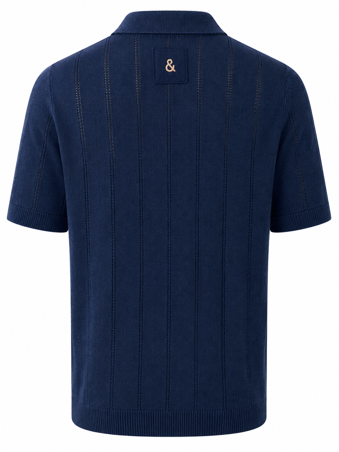 Strick Hemd - Navy