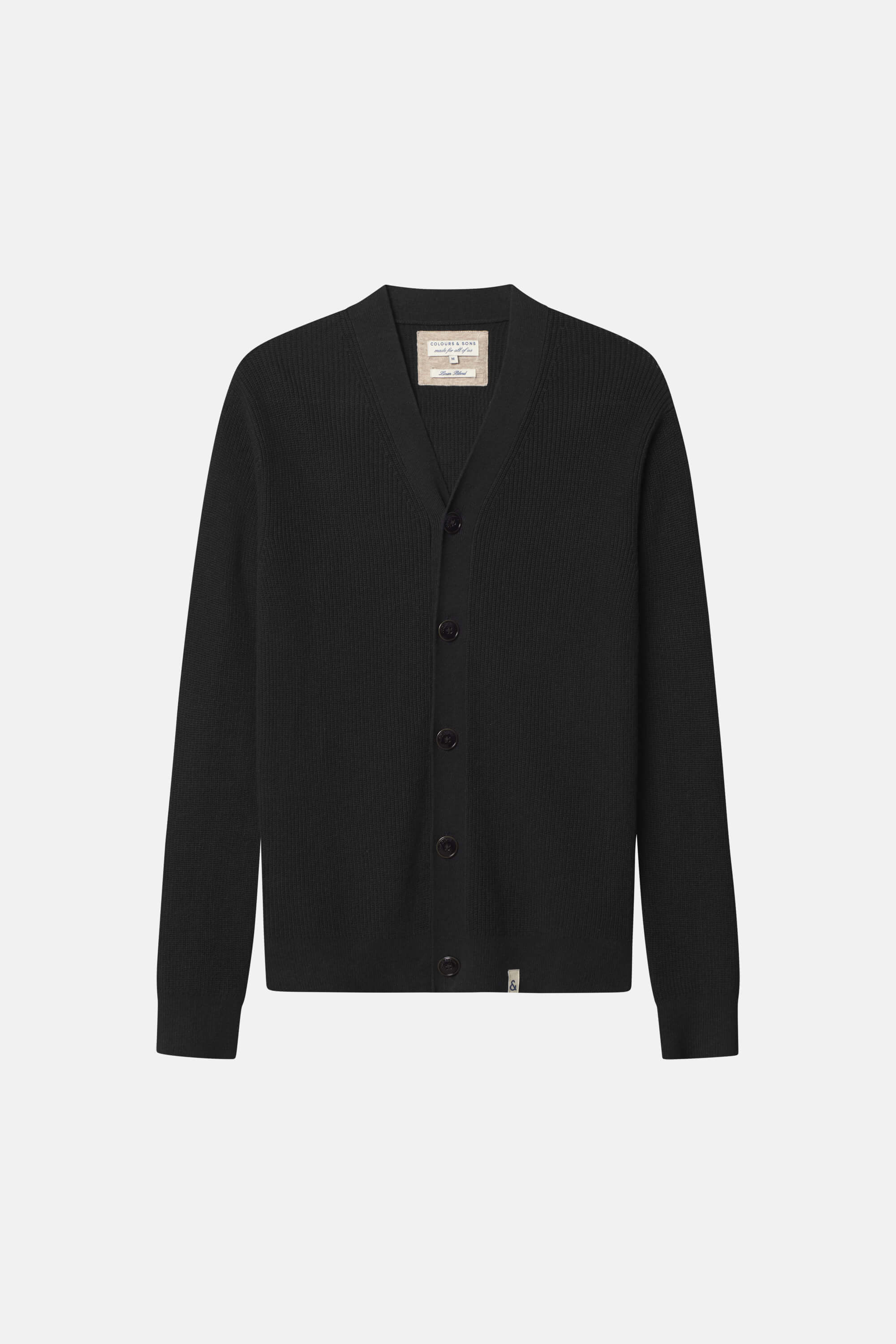 Cardigan Linen Blend - Black