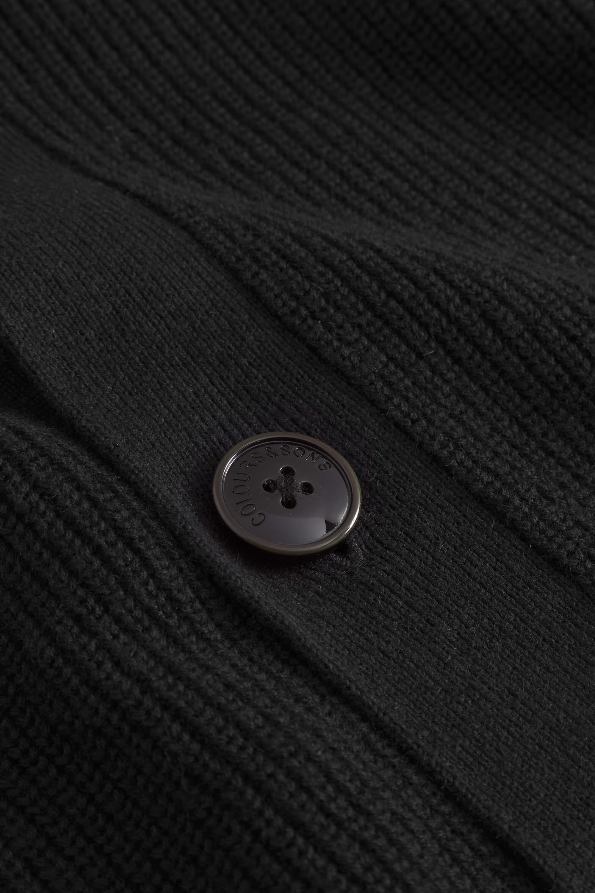 Cardigan Linen Blend - Black