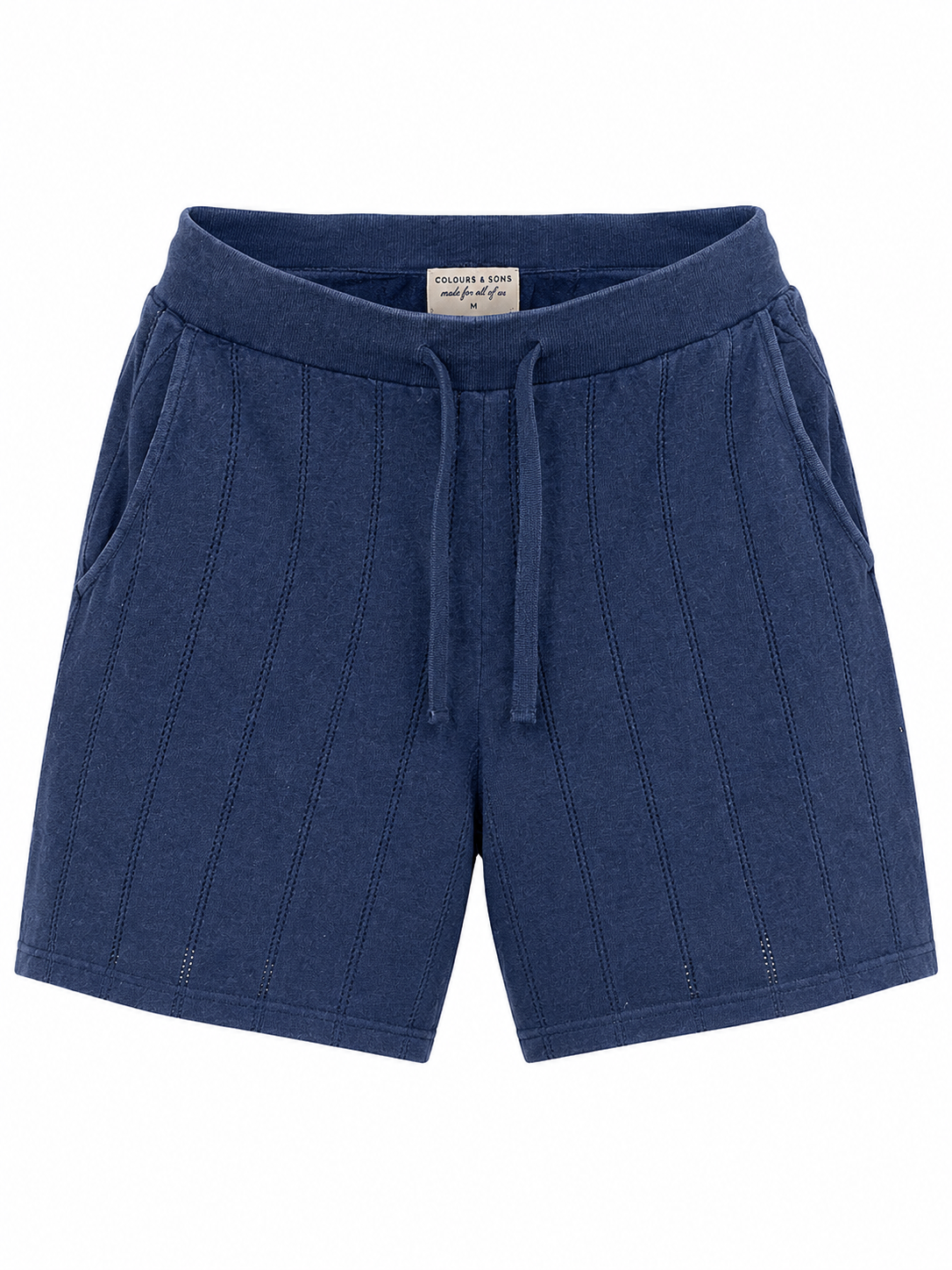 Shorts Leinen Blend - navy