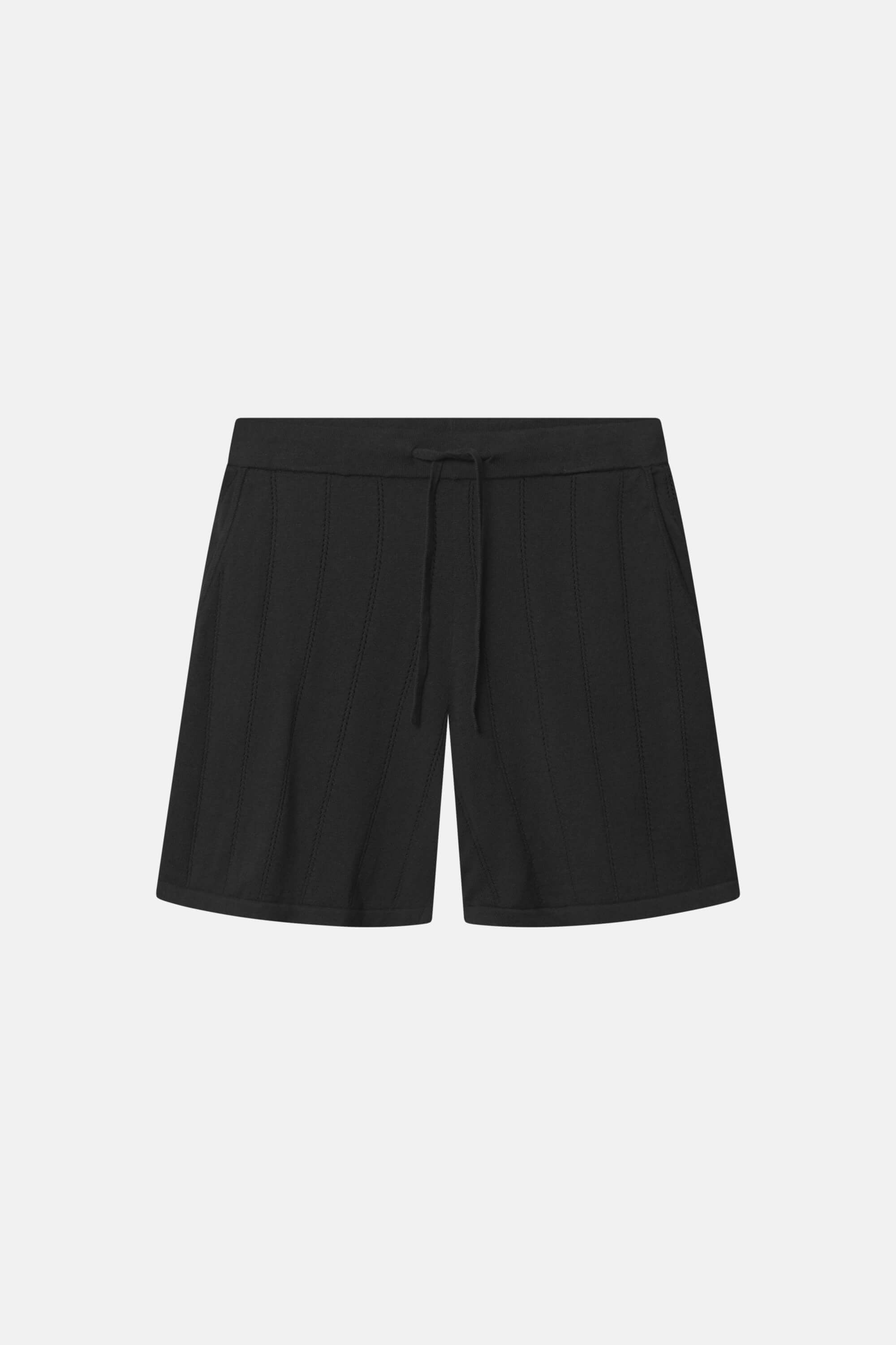 Shorts Leinen Blend - Black