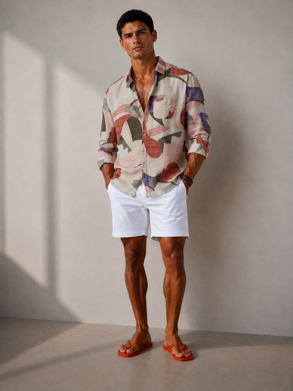 Shirt printed - Koi Painting