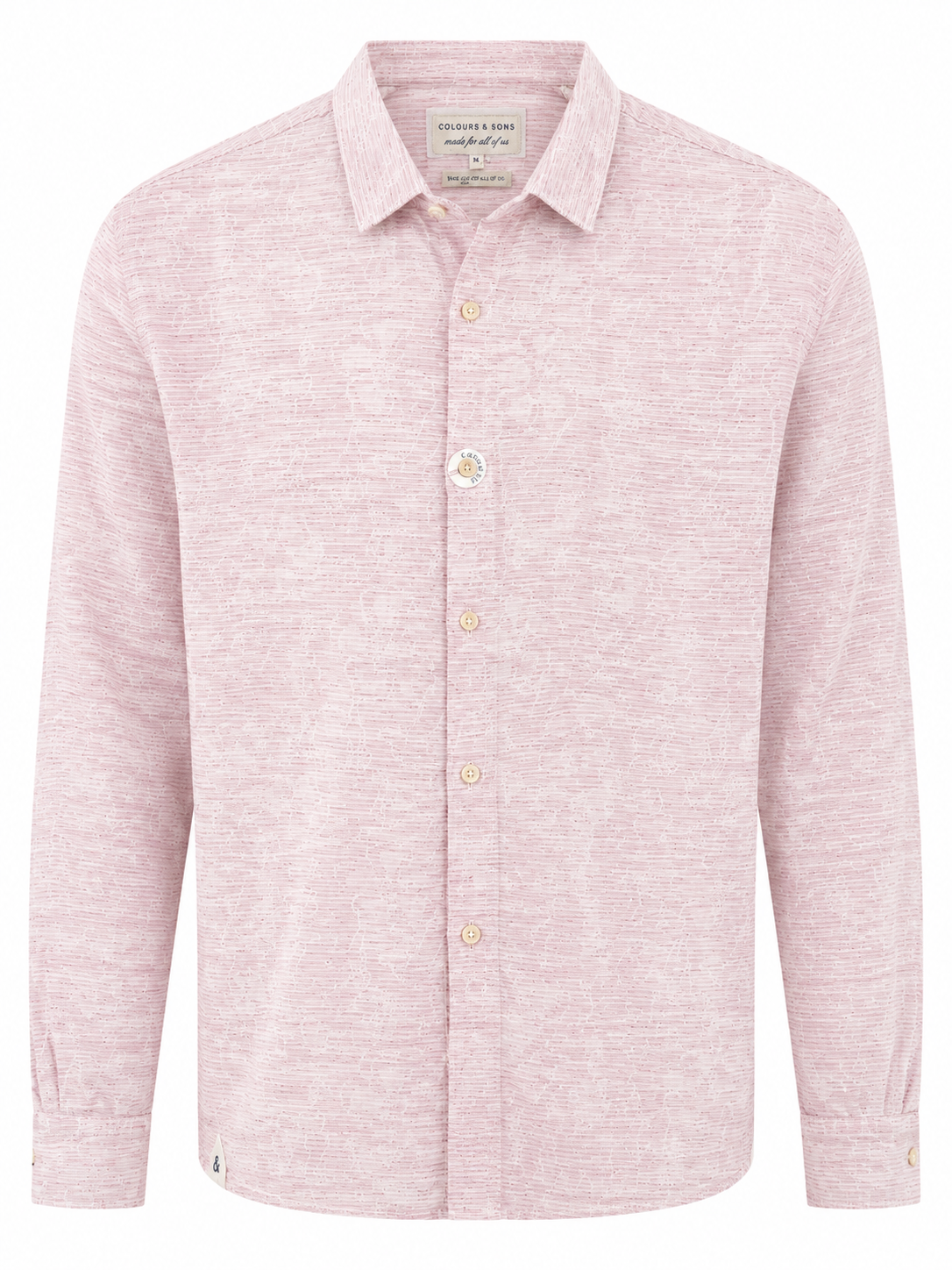 Hemd - Jacquard Flowers