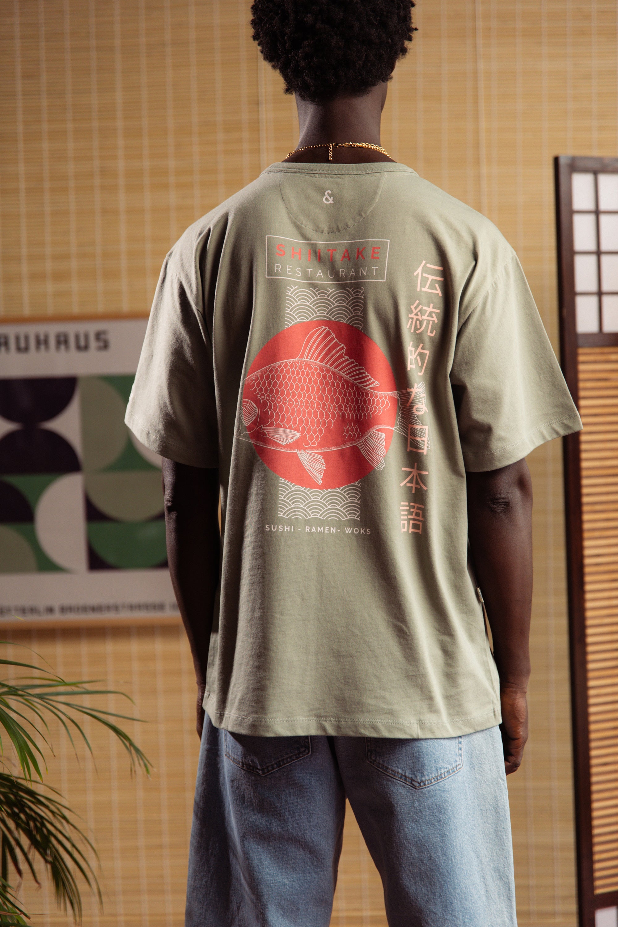 T-Shirt Print - Matcha