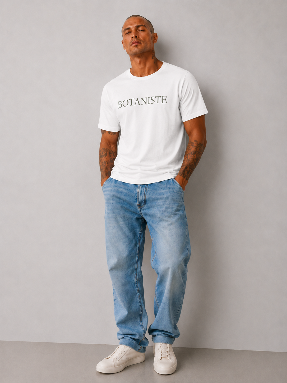 T-Shirt-Botaniste - White