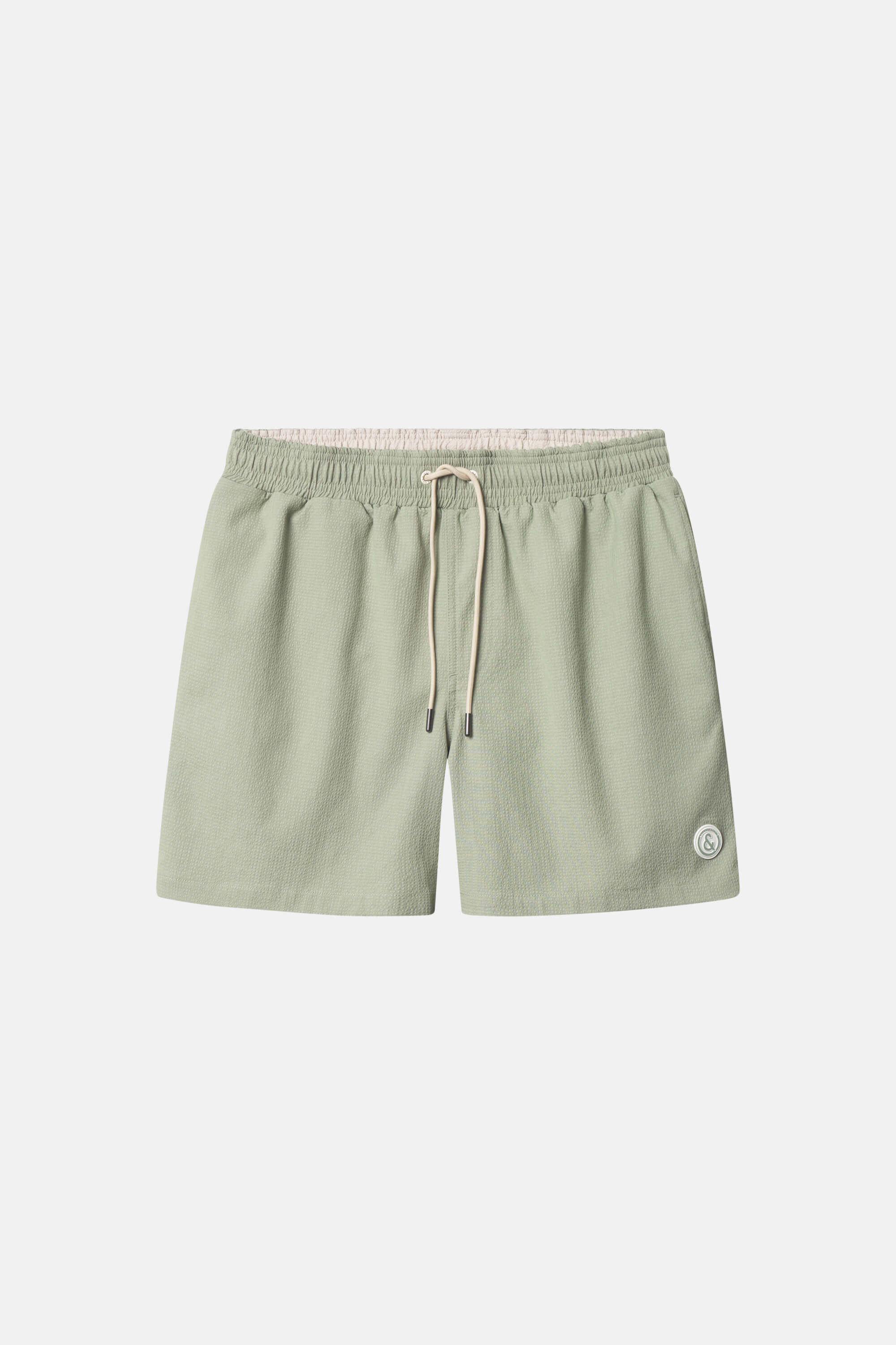 Swimshorts Seersucker - Wasabi