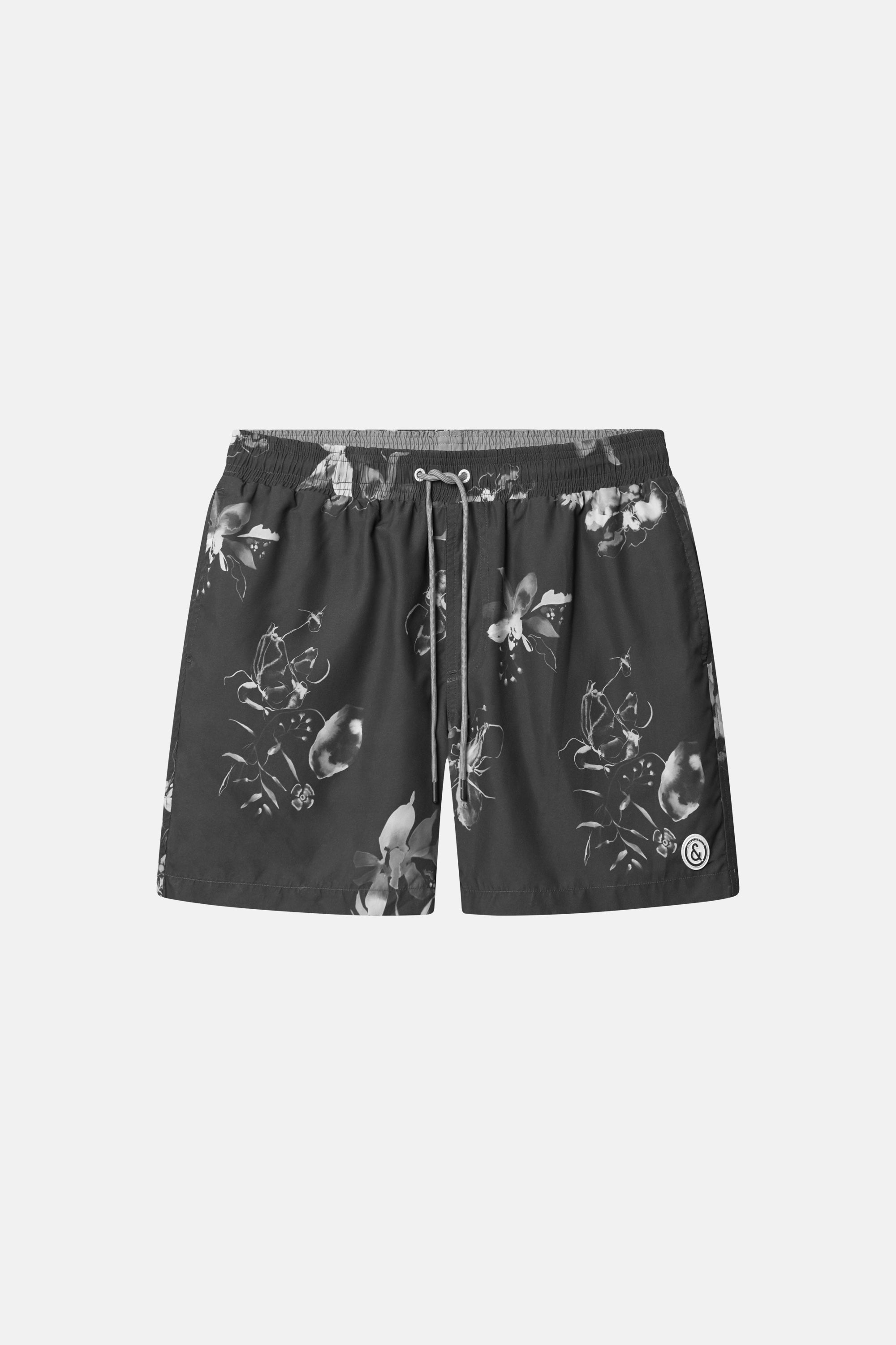 Badehose Printed - Magnolia