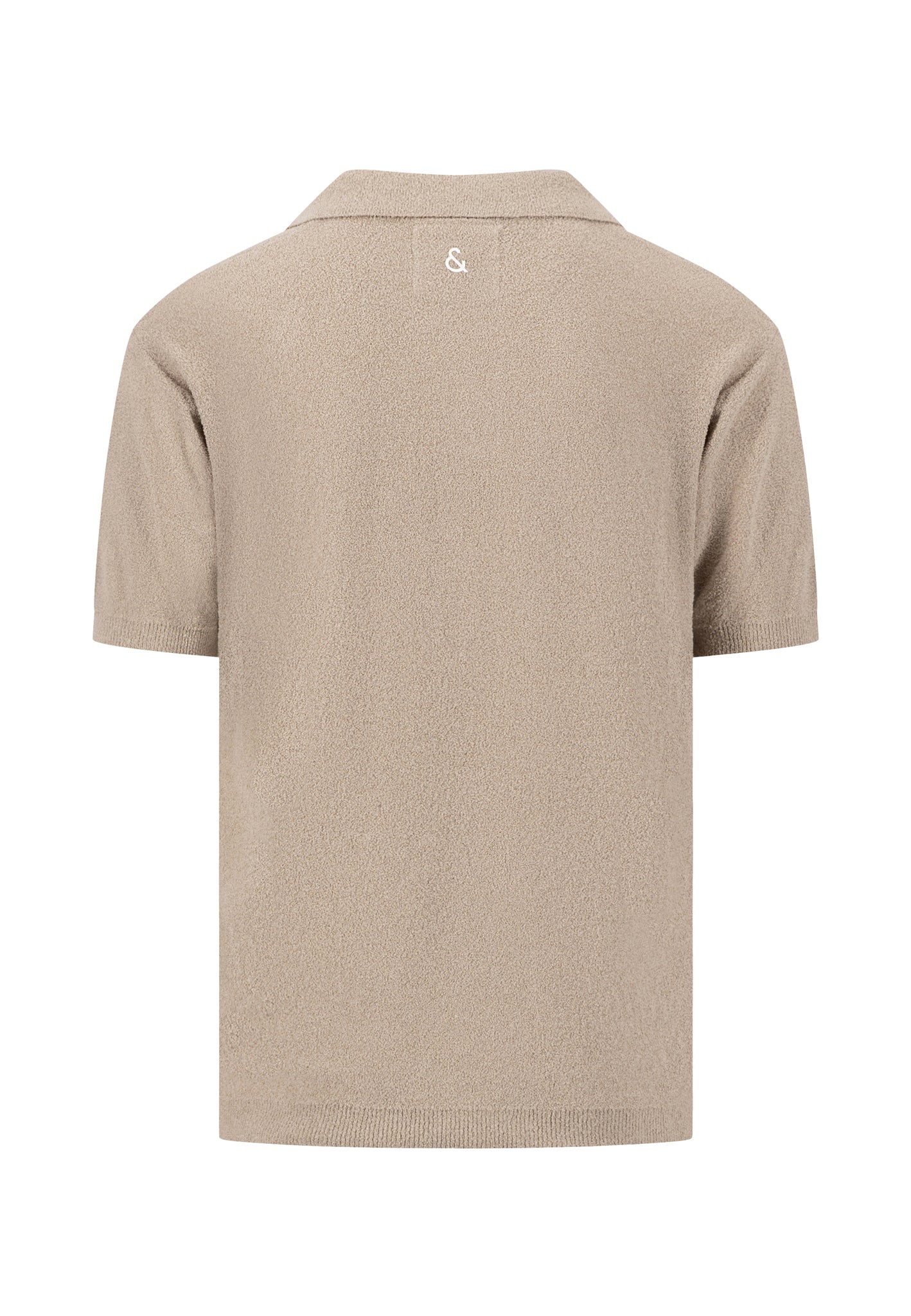 Boucle Strick Polo - beige