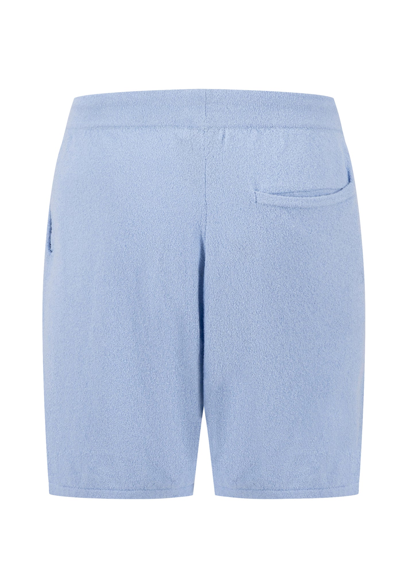 Boucle Shorts - hellblau