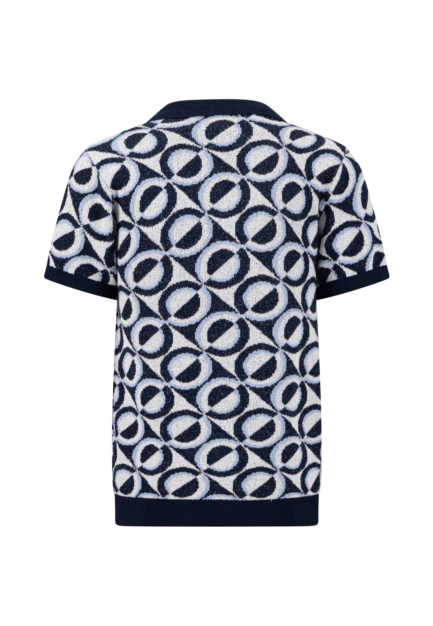 Boucle Strickpolo - Camp Collar - Retro