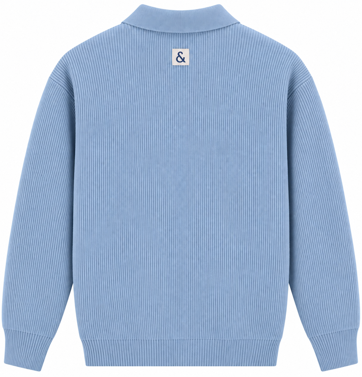 Troyer Half Zip - Light Blue