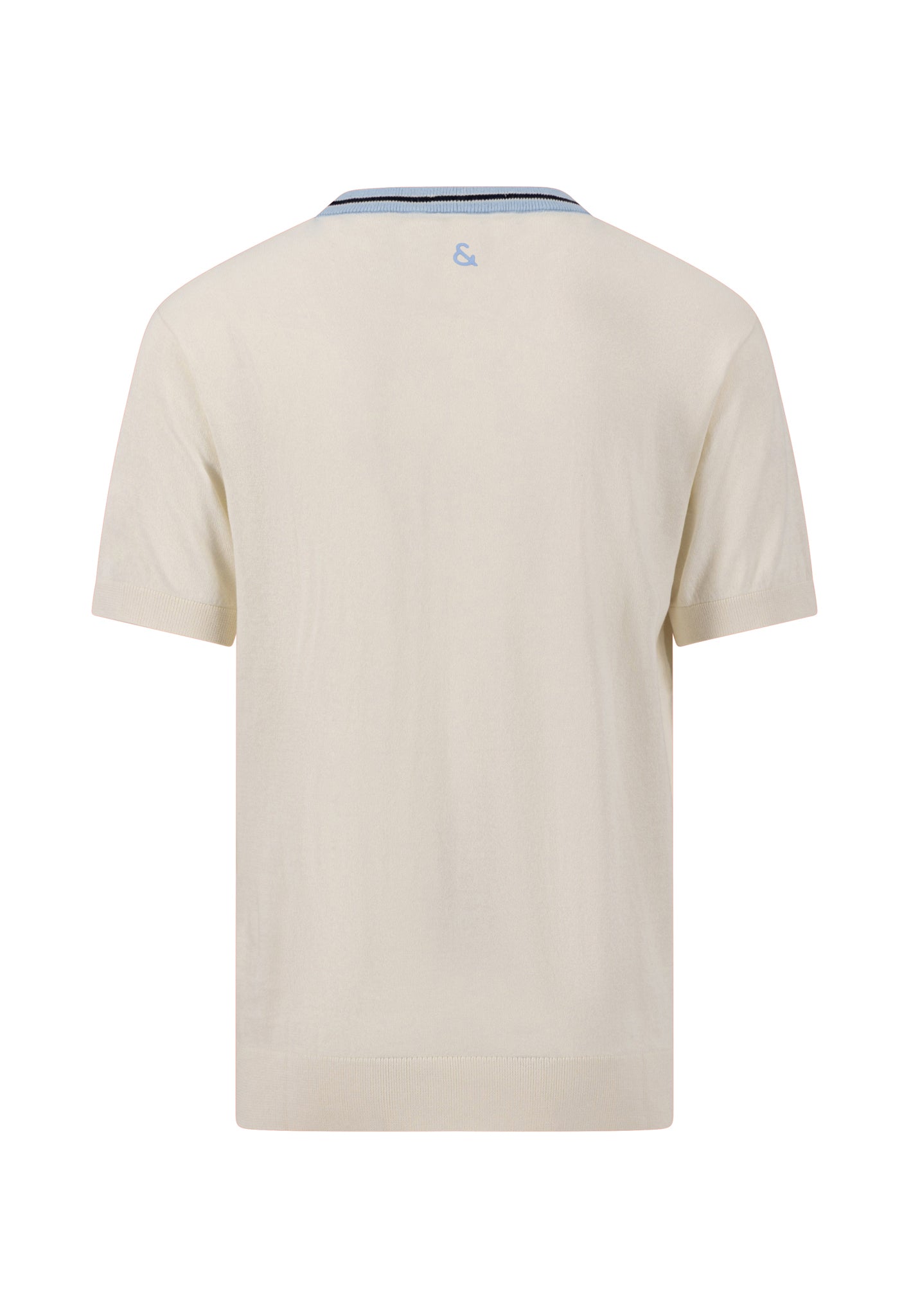 Strick T-Shirt - Cream