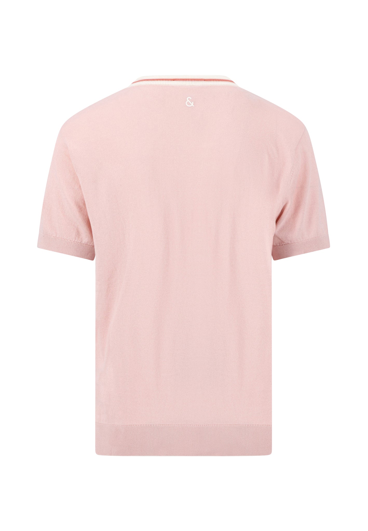 Strick T-Shirt - Rosa