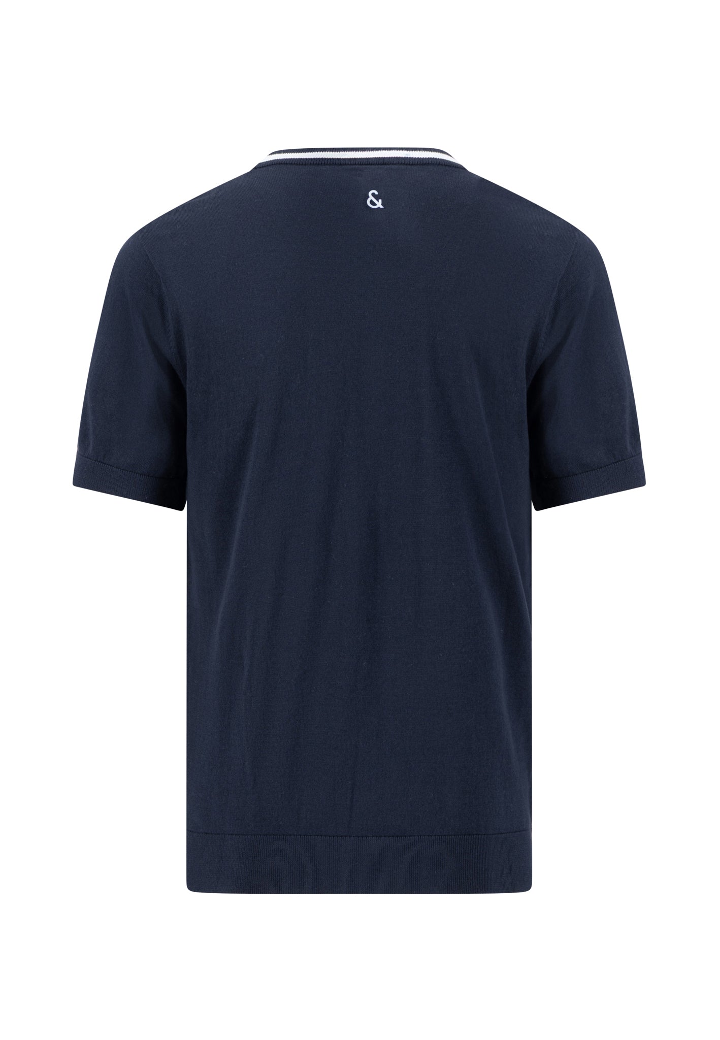 Strick T-Shirt - navy