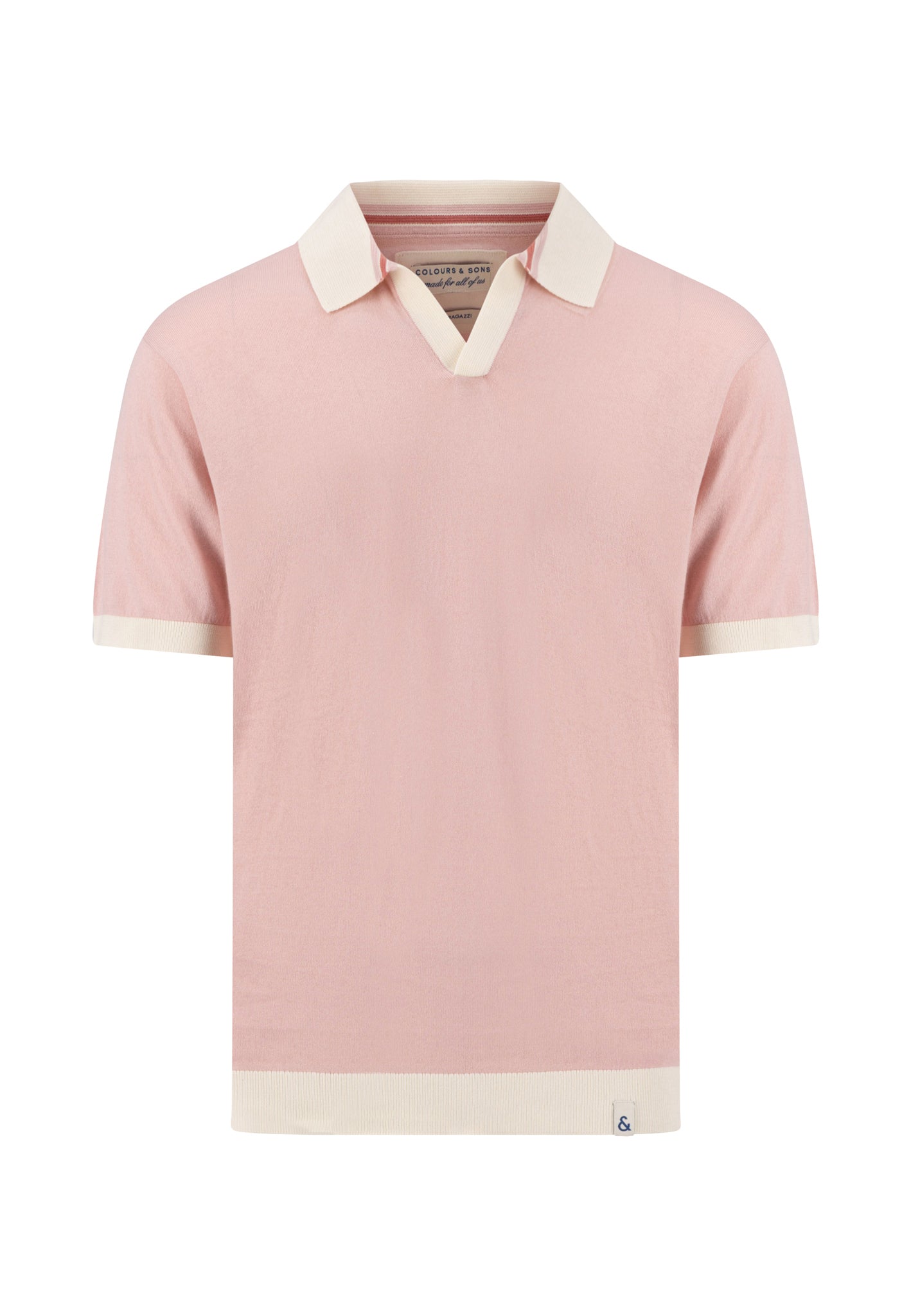 Strick Polo - Rosa