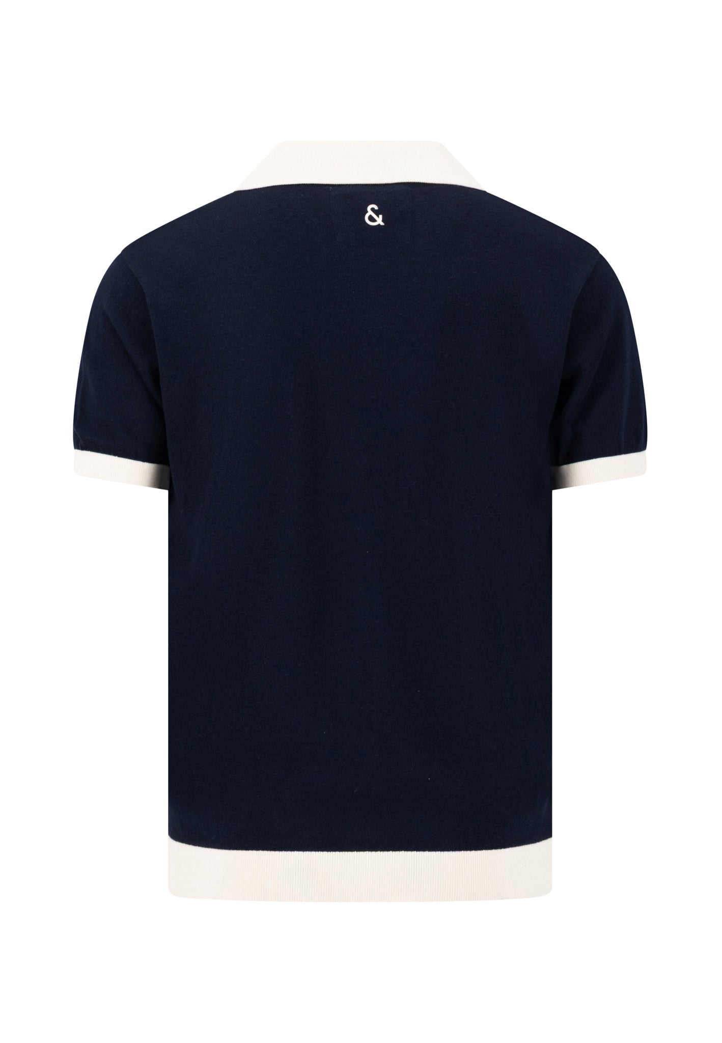 Strick Polo- Navy