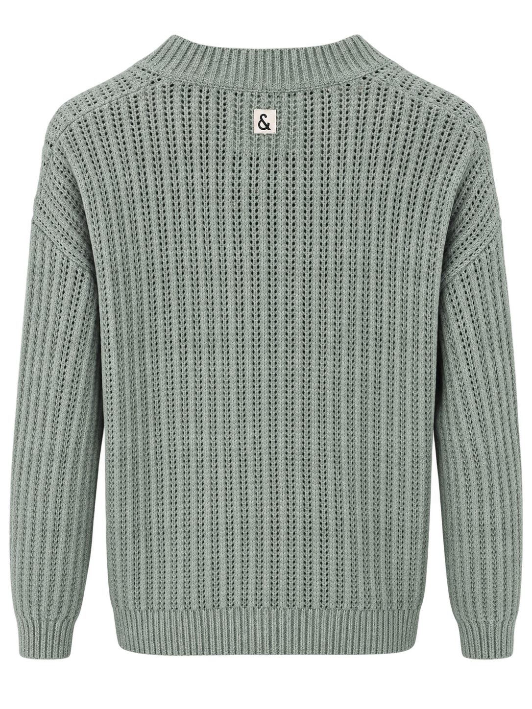 Pullover Leinen Blend - Structured Sage