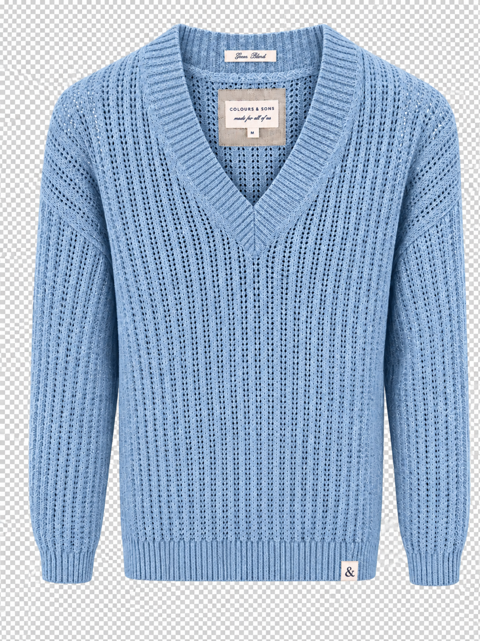Pullover Leinen Blend - Structured Sky