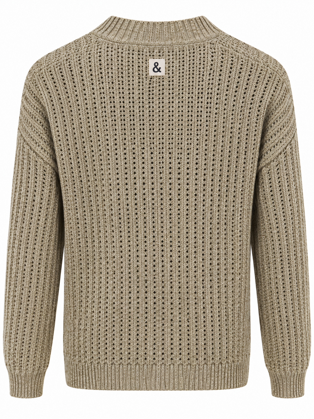 Pullover Leinen Blend -Structured Tent
