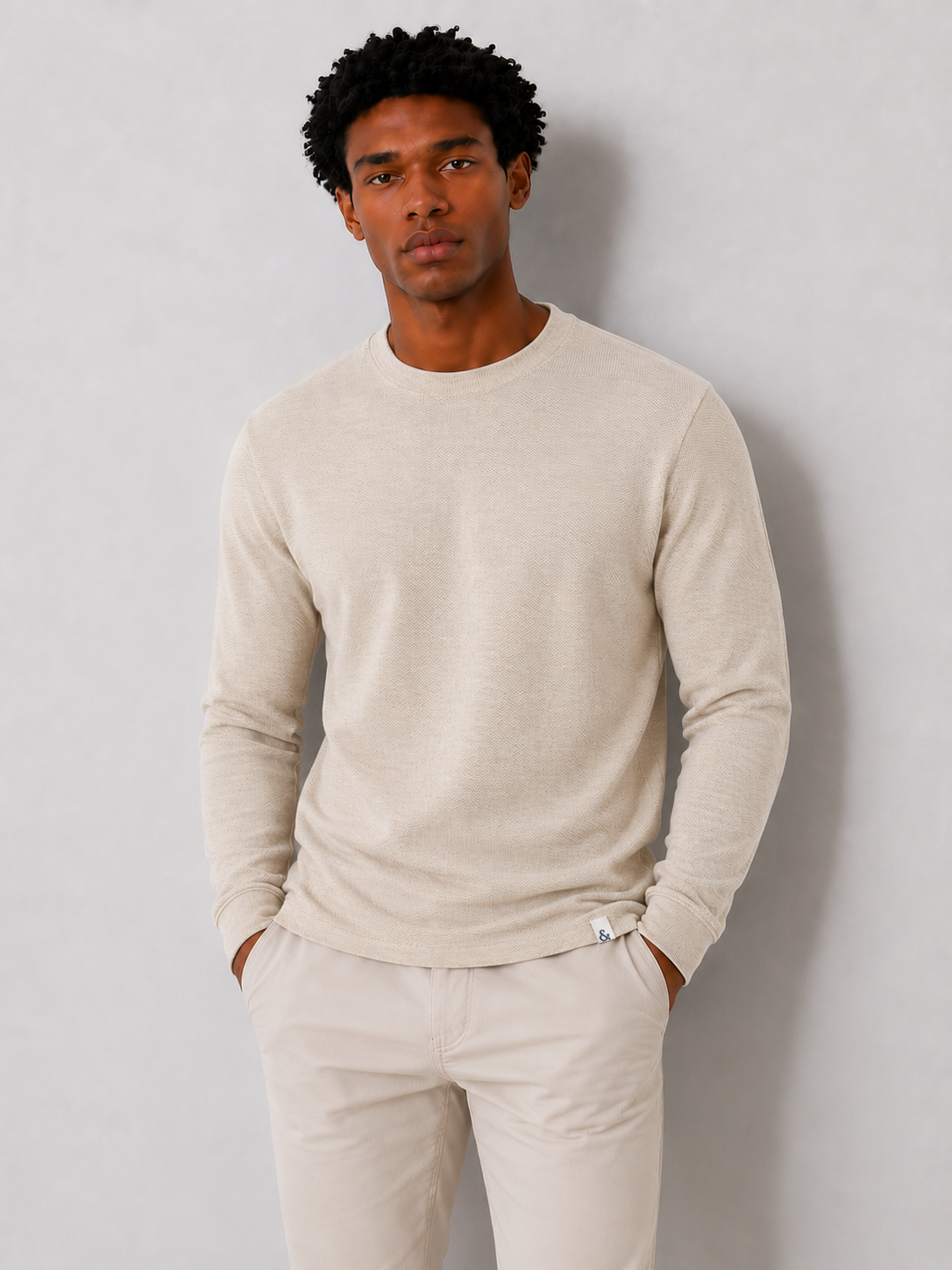 Pullover - beige