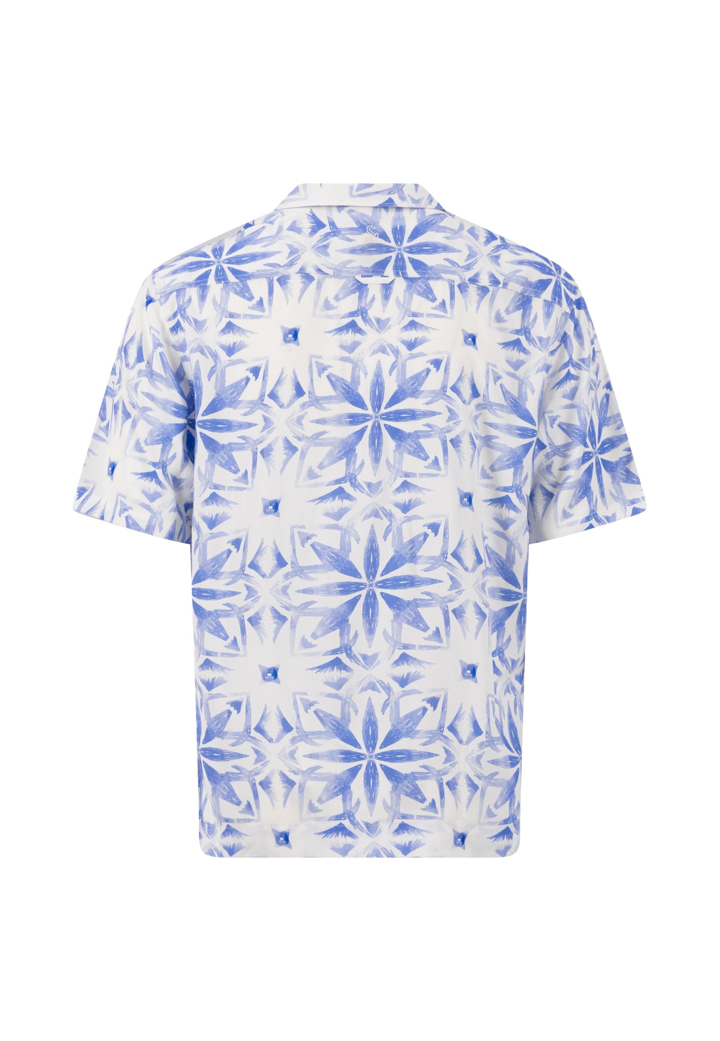 Camp Collar Kurzarmhemd - Retromuster