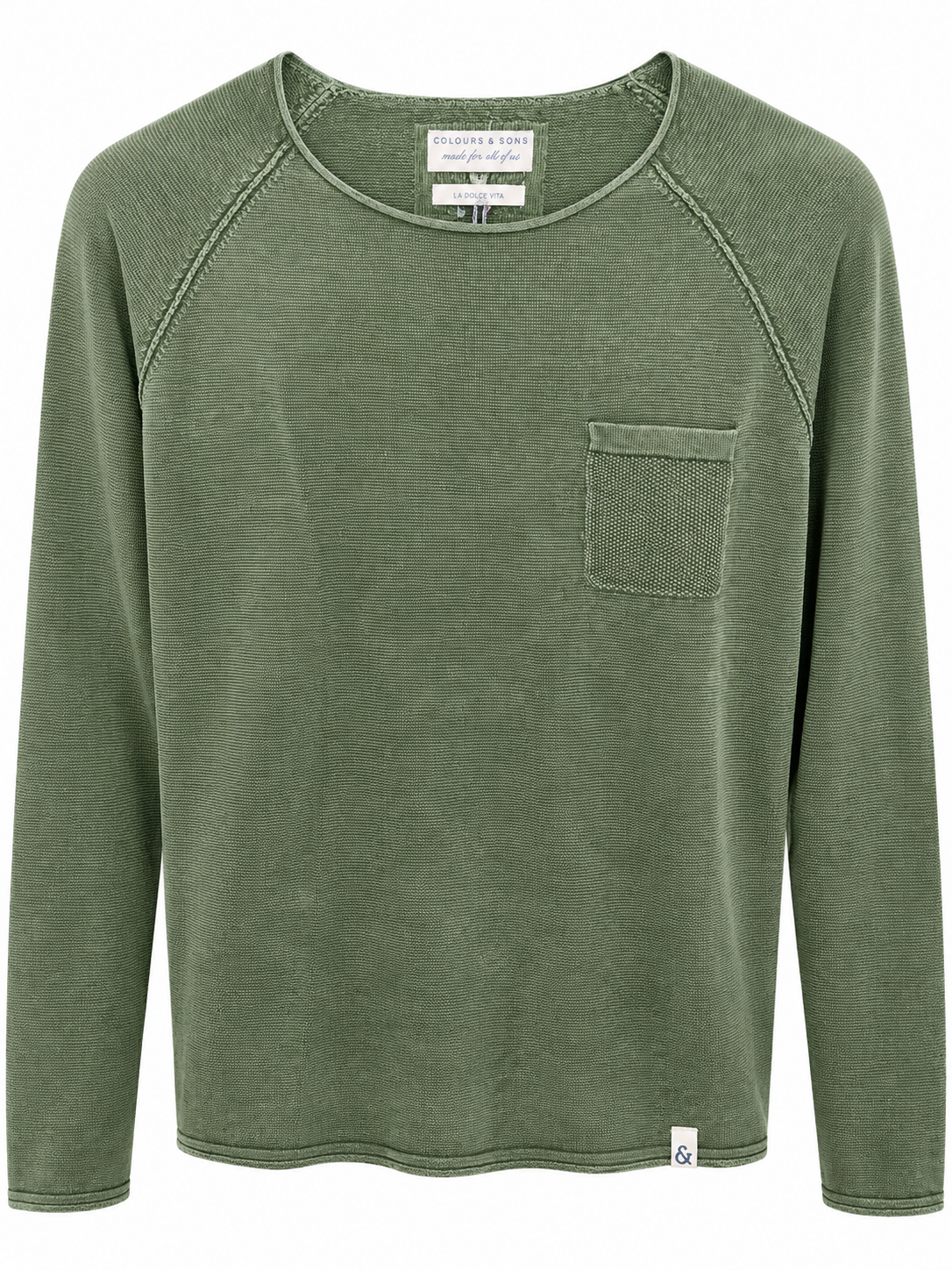 Basic Pullover Pocket - Yucca